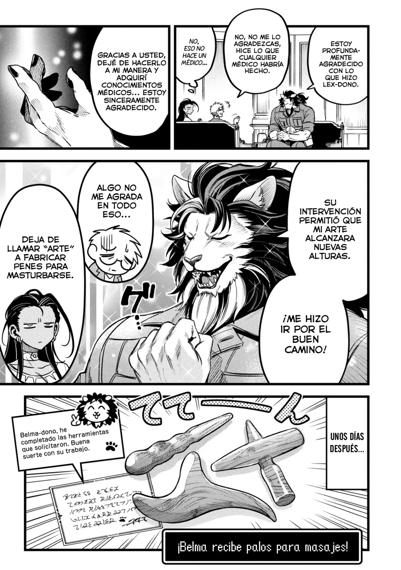 Mahoui rekusu no hentai karute Capitulo 15: Escultor página 24