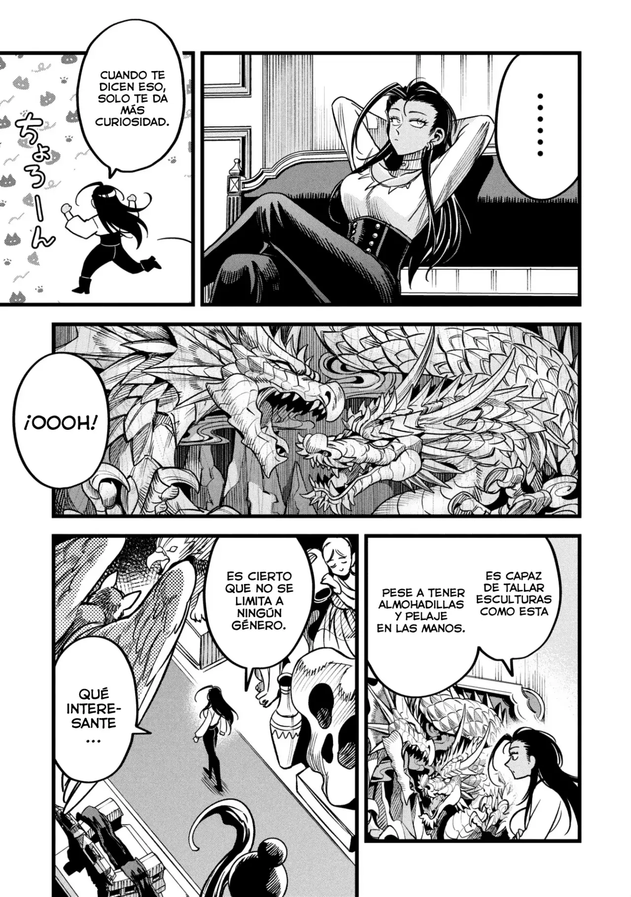 Mahoui rekusu no hentai karute Capitulo 15: Escultor página 6