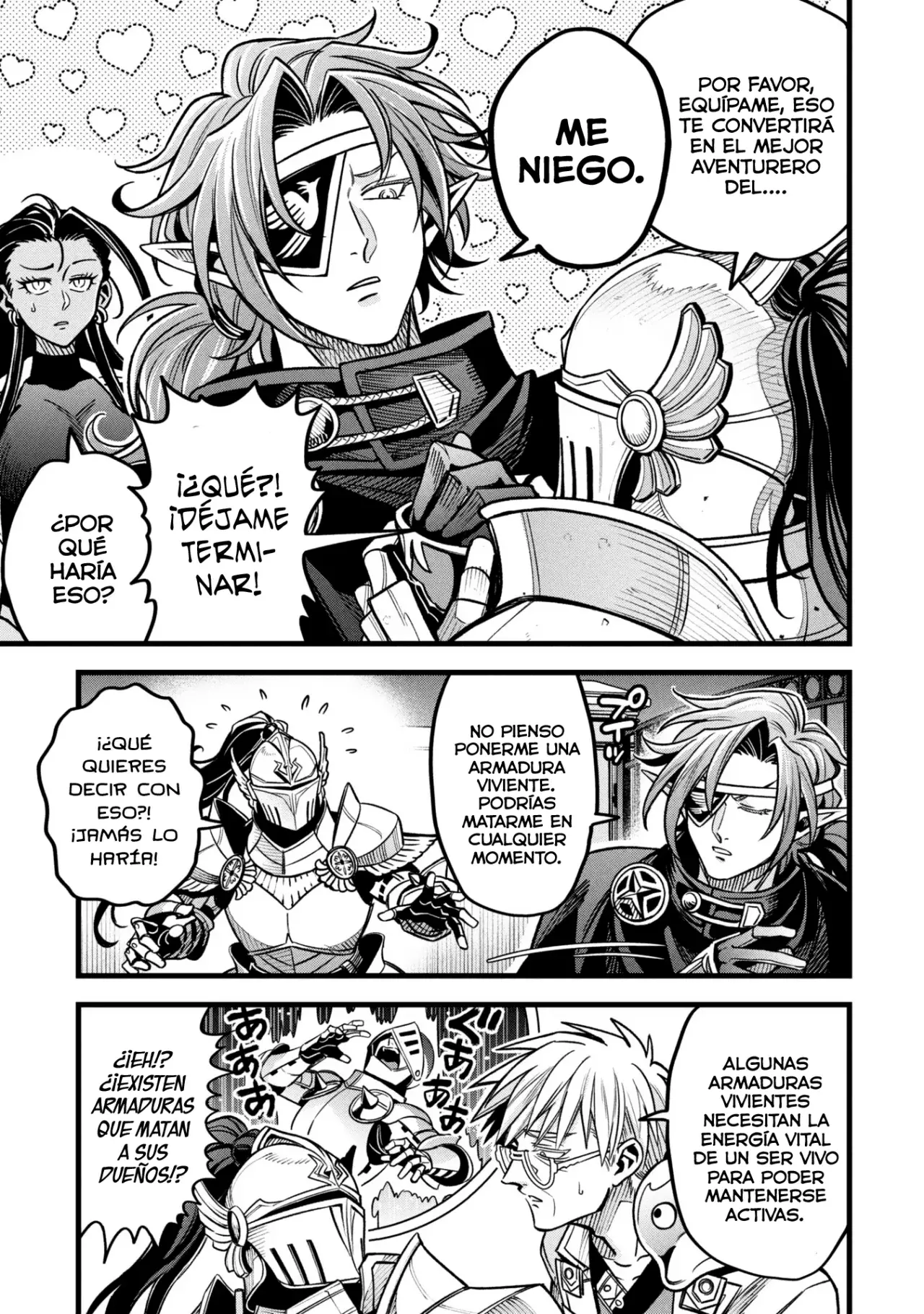 Mahoui rekusu no hentai karute Capitulo 16: Armadura viviente página 20
