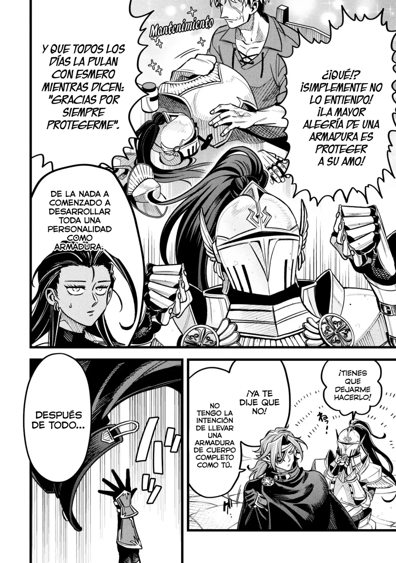 Mahoui rekusu no hentai karute Capitulo 16: Armadura viviente página 21