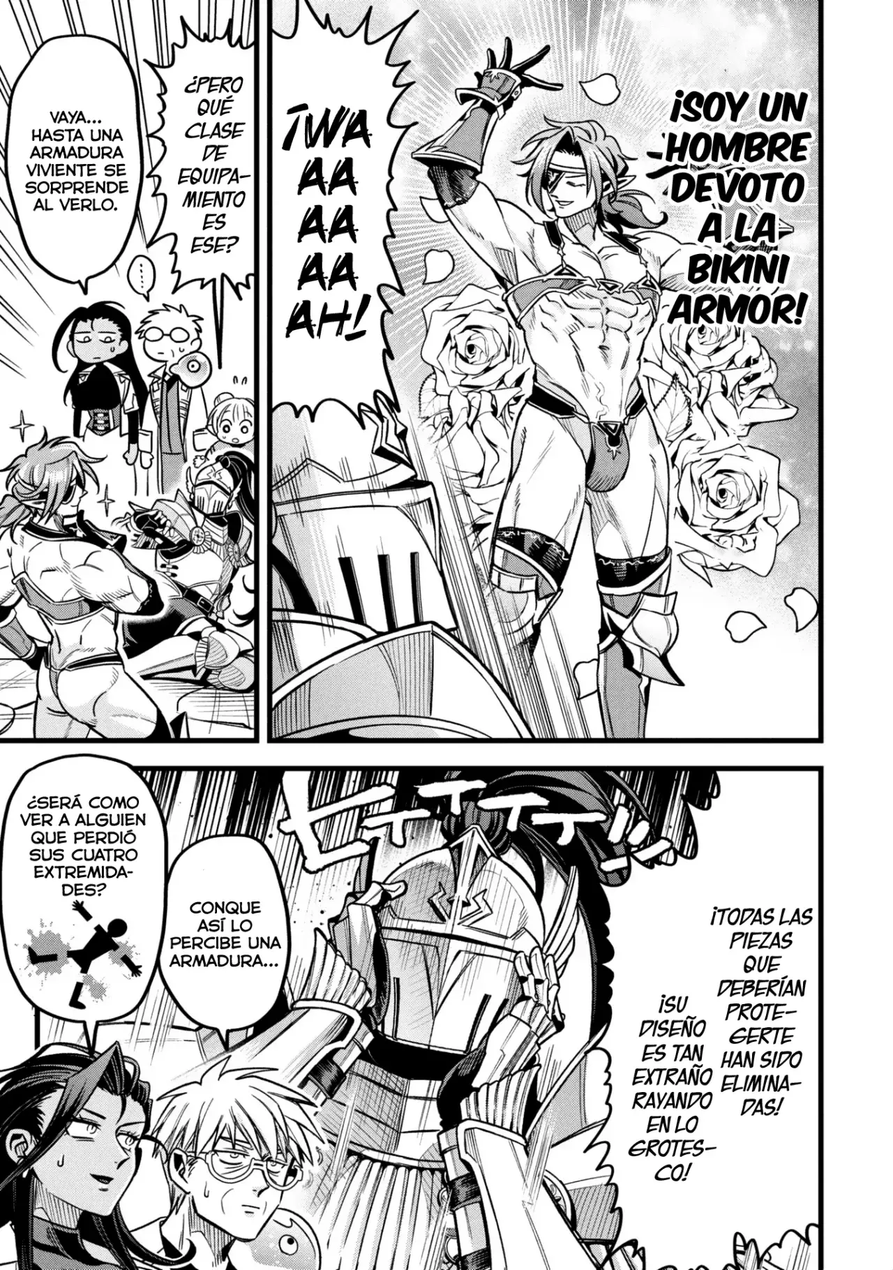 Mahoui rekusu no hentai karute Capitulo 16: Armadura viviente página 22