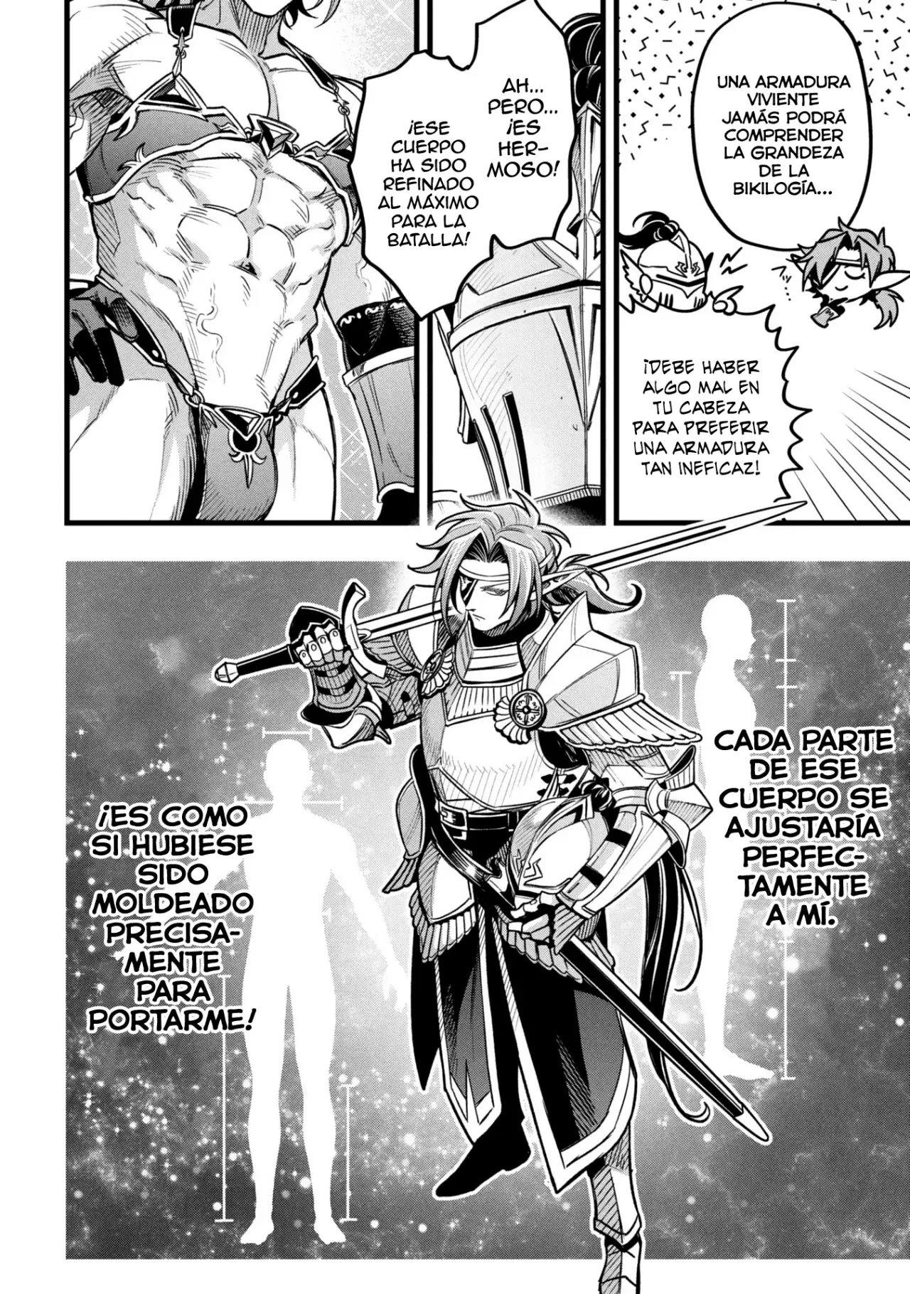 Mahoui rekusu no hentai karute Capitulo 16: Armadura viviente página 23