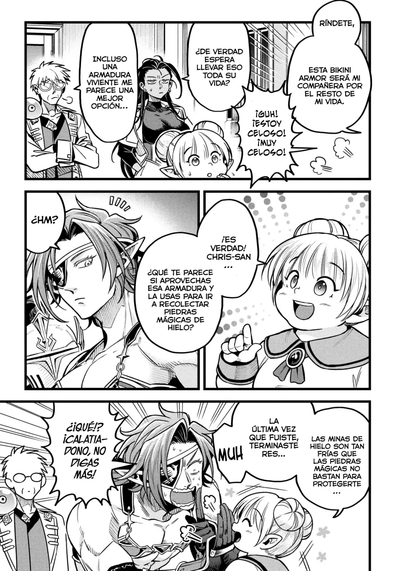 Mahoui rekusu no hentai karute Capitulo 16: Armadura viviente página 26
