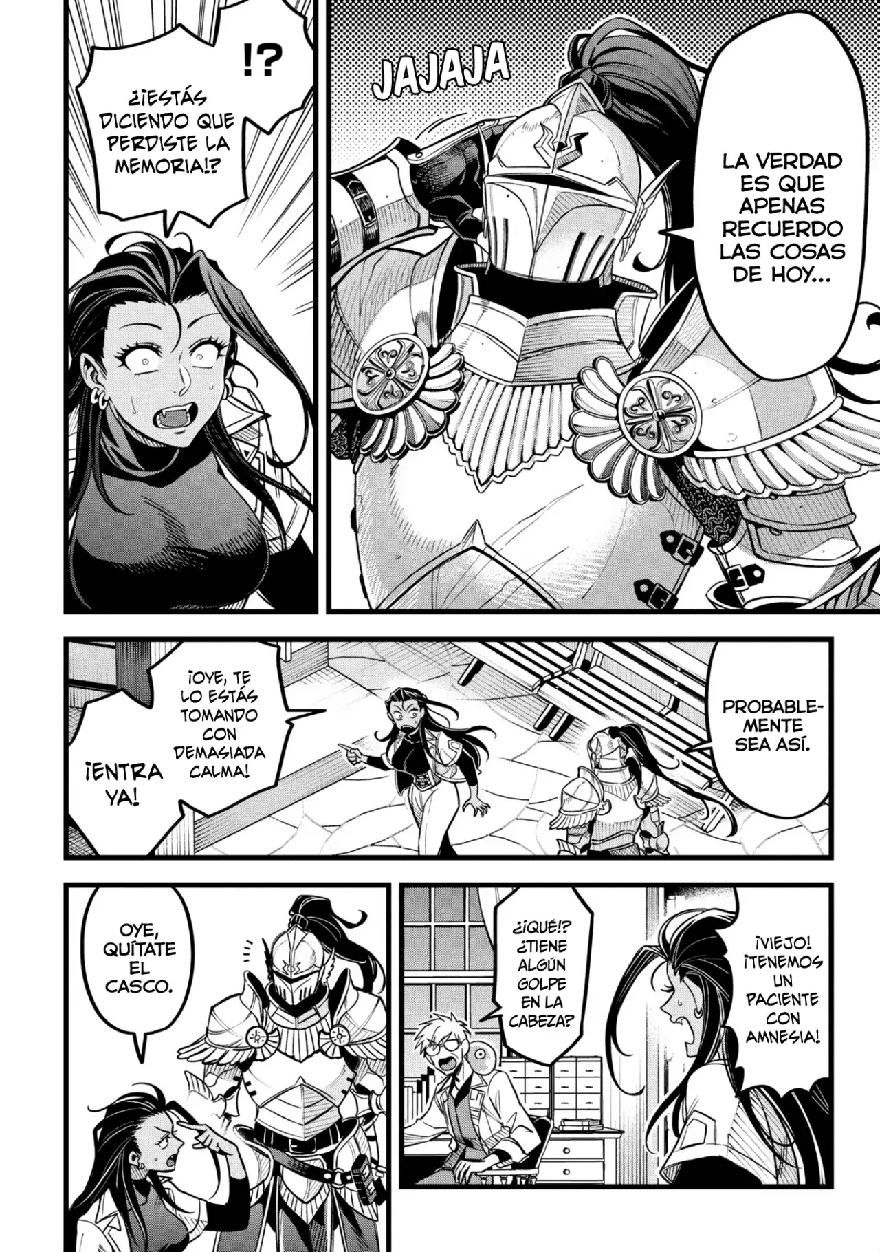 Mahoui rekusu no hentai karute Capitulo 16: Armadura viviente página 3