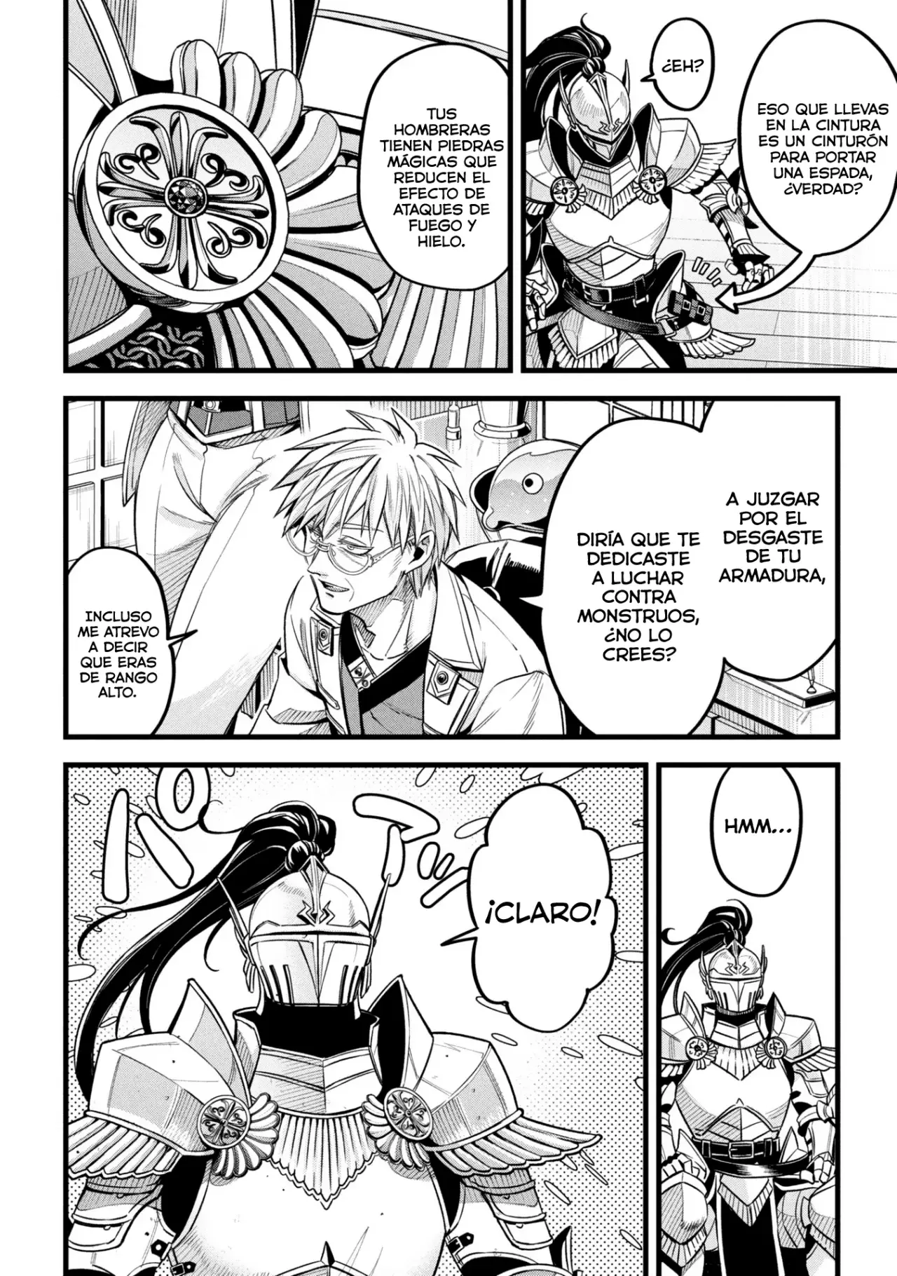 Mahoui rekusu no hentai karute Capitulo 16: Armadura viviente página 9