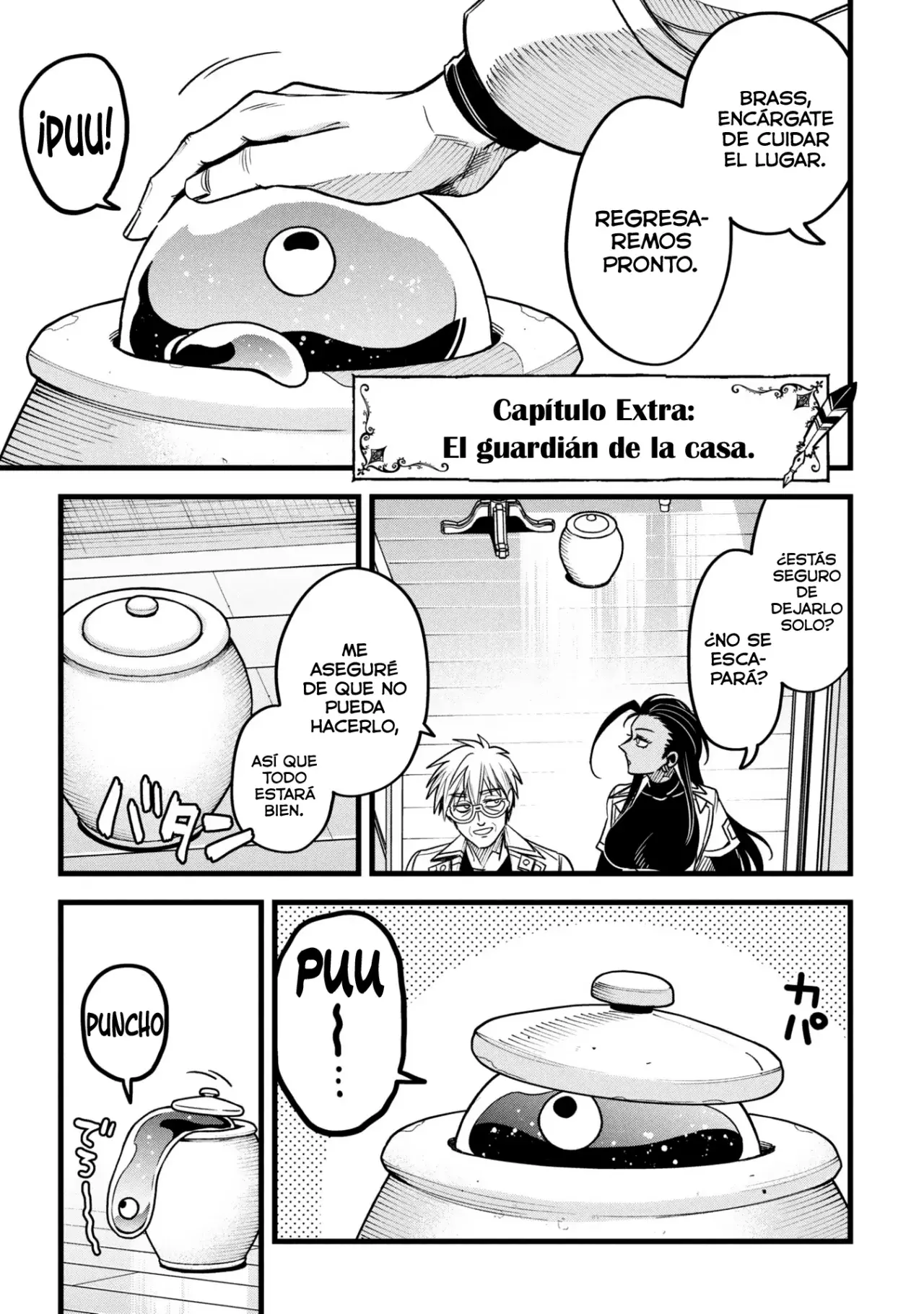 Mahoui rekusu no hentai karute Capitulo 17.5: Extra: El guardián de la casa página 2