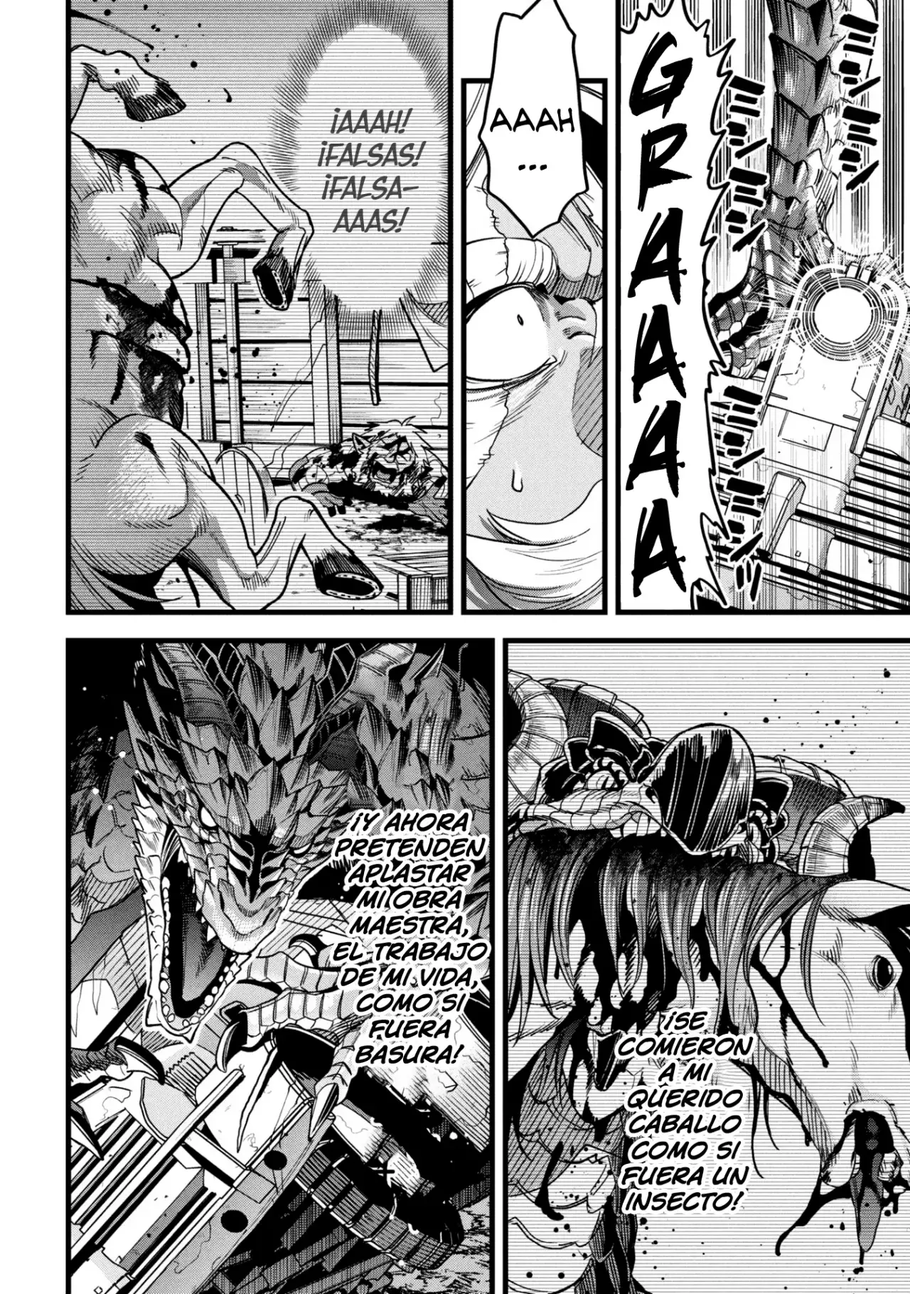 Mahoui rekusu no hentai karute Capitulo 18.5: Dragón (parte 02) página 20
