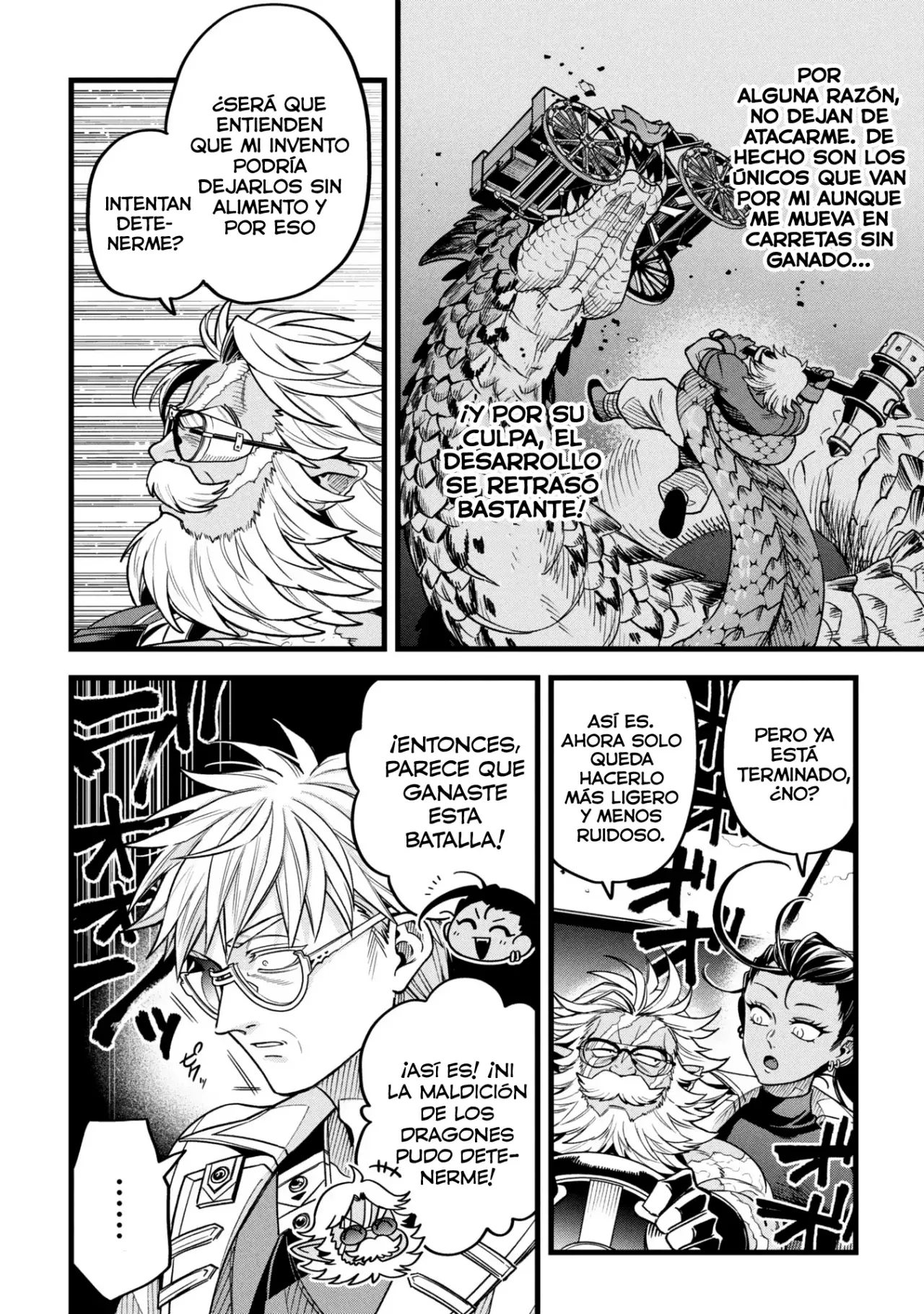 Mahoui rekusu no hentai karute Capitulo 18.5: Dragón (parte 02) página 6