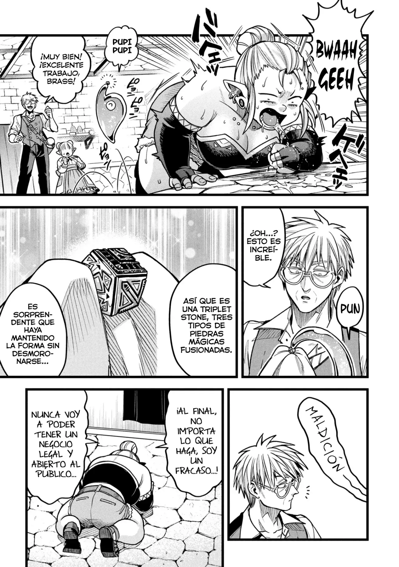 Mahoui rekusu no hentai karute Capitulo 19.5: Piedra Mágica (Segunda parte) página 17