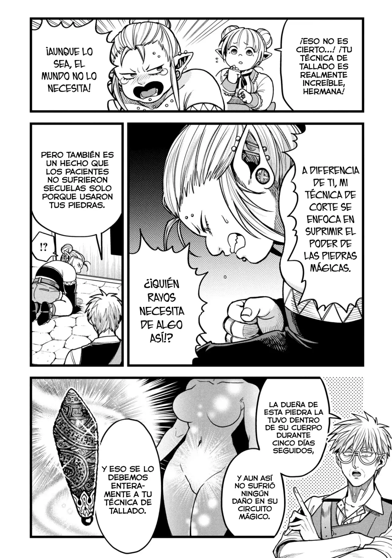 Mahoui rekusu no hentai karute Capitulo 19.5: Piedra Mágica (Segunda parte) página 18