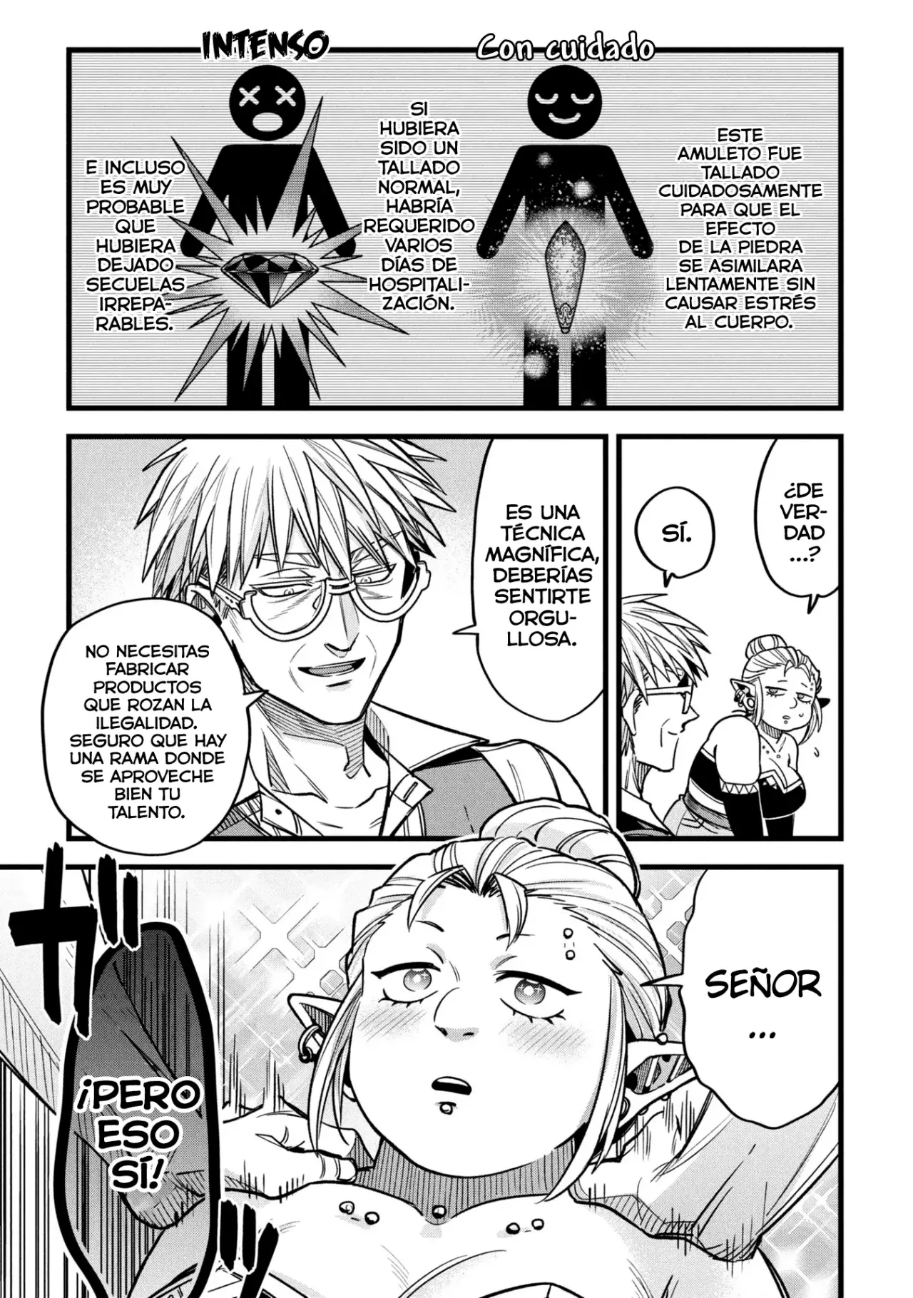 Mahoui rekusu no hentai karute Capitulo 19.5: Piedra Mágica (Segunda parte) página 19