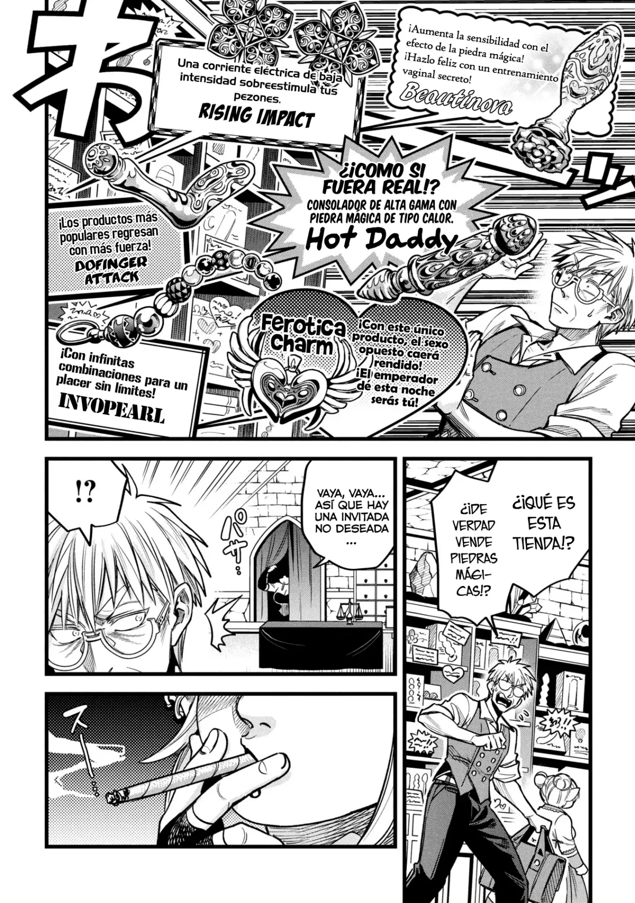 Mahoui rekusu no hentai karute Capitulo 19.5: Piedra Mágica (Segunda parte) página 4