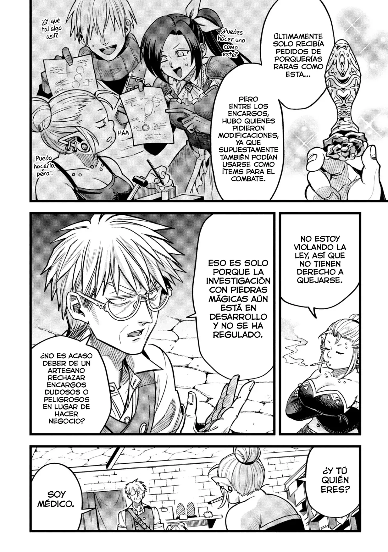 Mahoui rekusu no hentai karute Capitulo 19.5: Piedra Mágica (Segunda parte) página 6