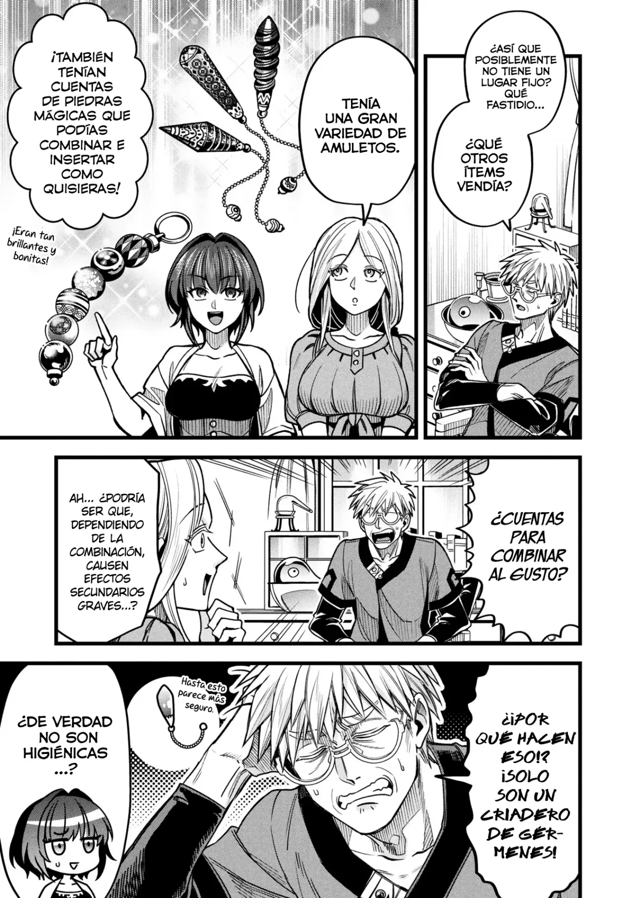 Mahoui rekusu no hentai karute Capitulo 19: Piedra Mágica (Primera parte) página 14