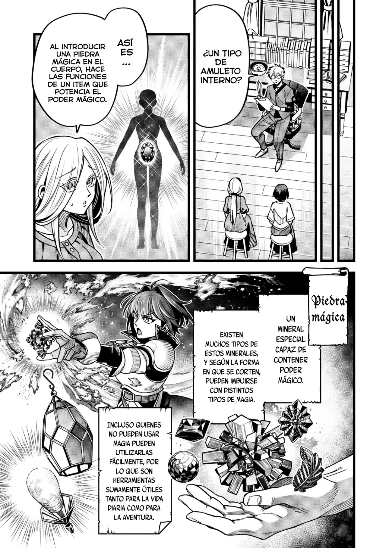 Mahoui rekusu no hentai karute Capitulo 19: Piedra Mágica (Primera parte) página 6