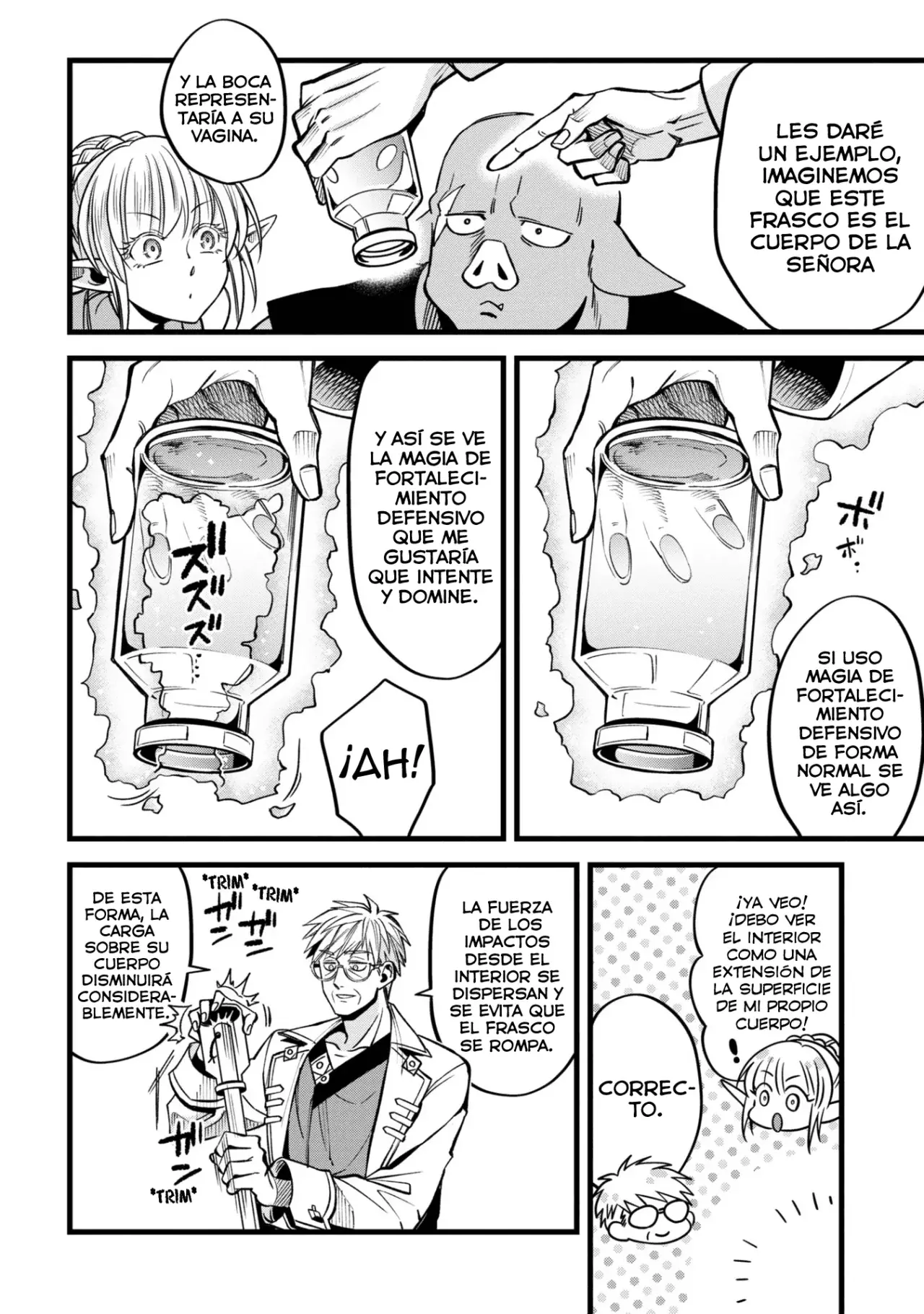 Mahoui rekusu no hentai karute Capitulo 2: El amor entre diferentes especies página 14