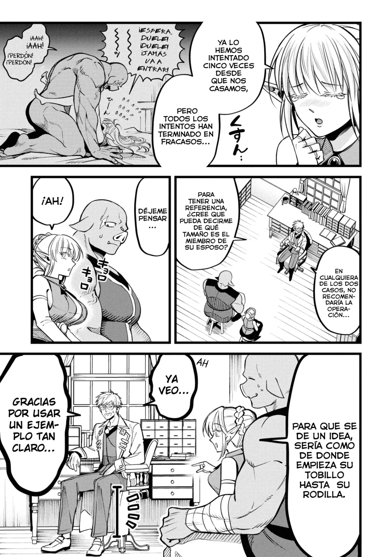 Mahoui rekusu no hentai karute Capitulo 2: El amor entre diferentes especies página 7