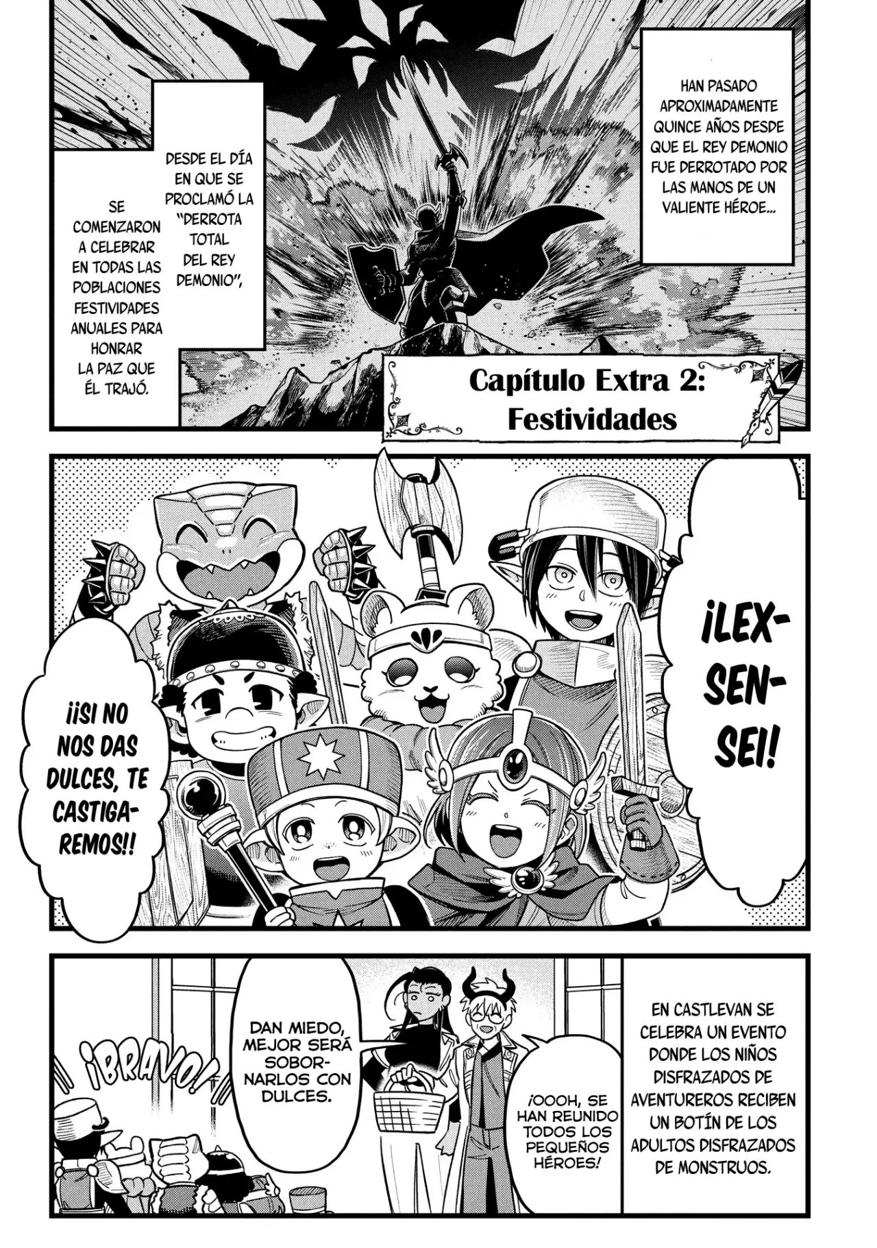 Mahoui rekusu no hentai karute Capitulo 20.5: Extra 02: Festividades página 2