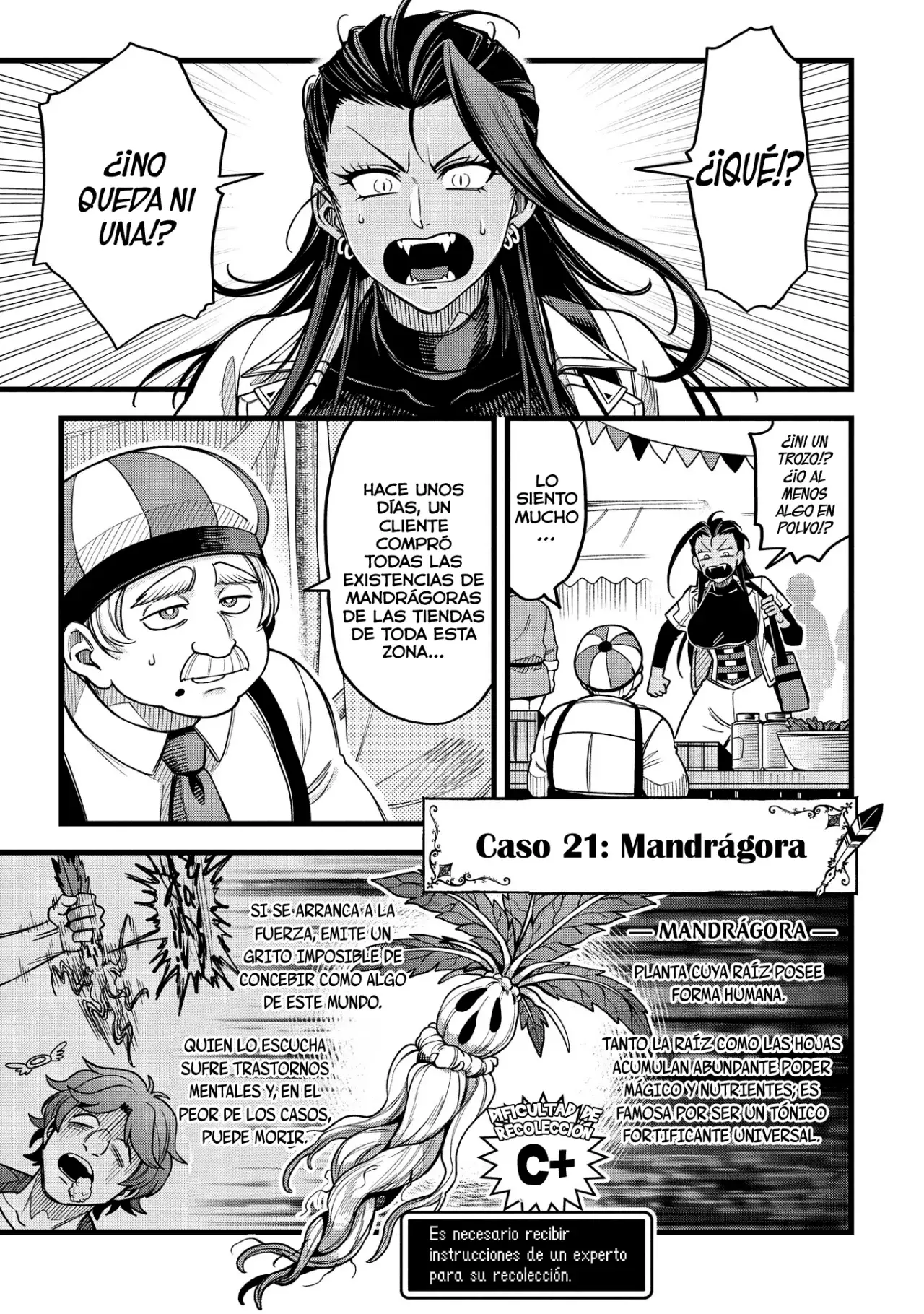 Mahoui rekusu no hentai karute Capitulo 21: Mandrágora página 2