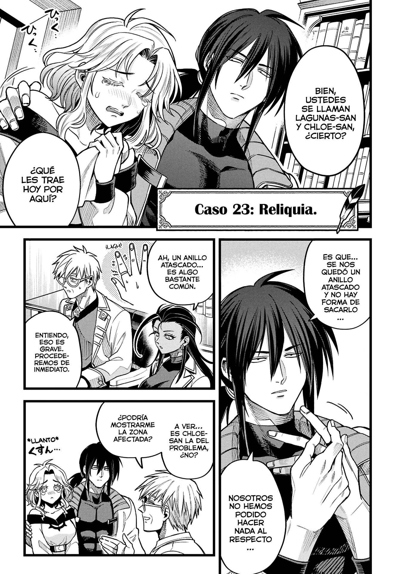 Mahoui rekusu no hentai karute Capitulo 23 página 2