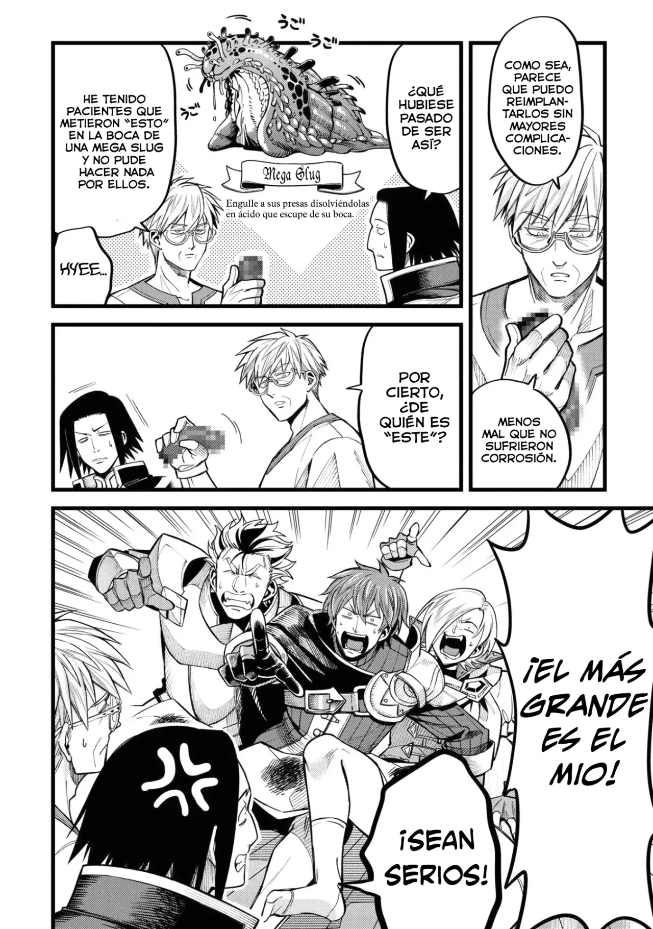Mahoui rekusu no hentai karute Capitulo 3: Man-eater página 10