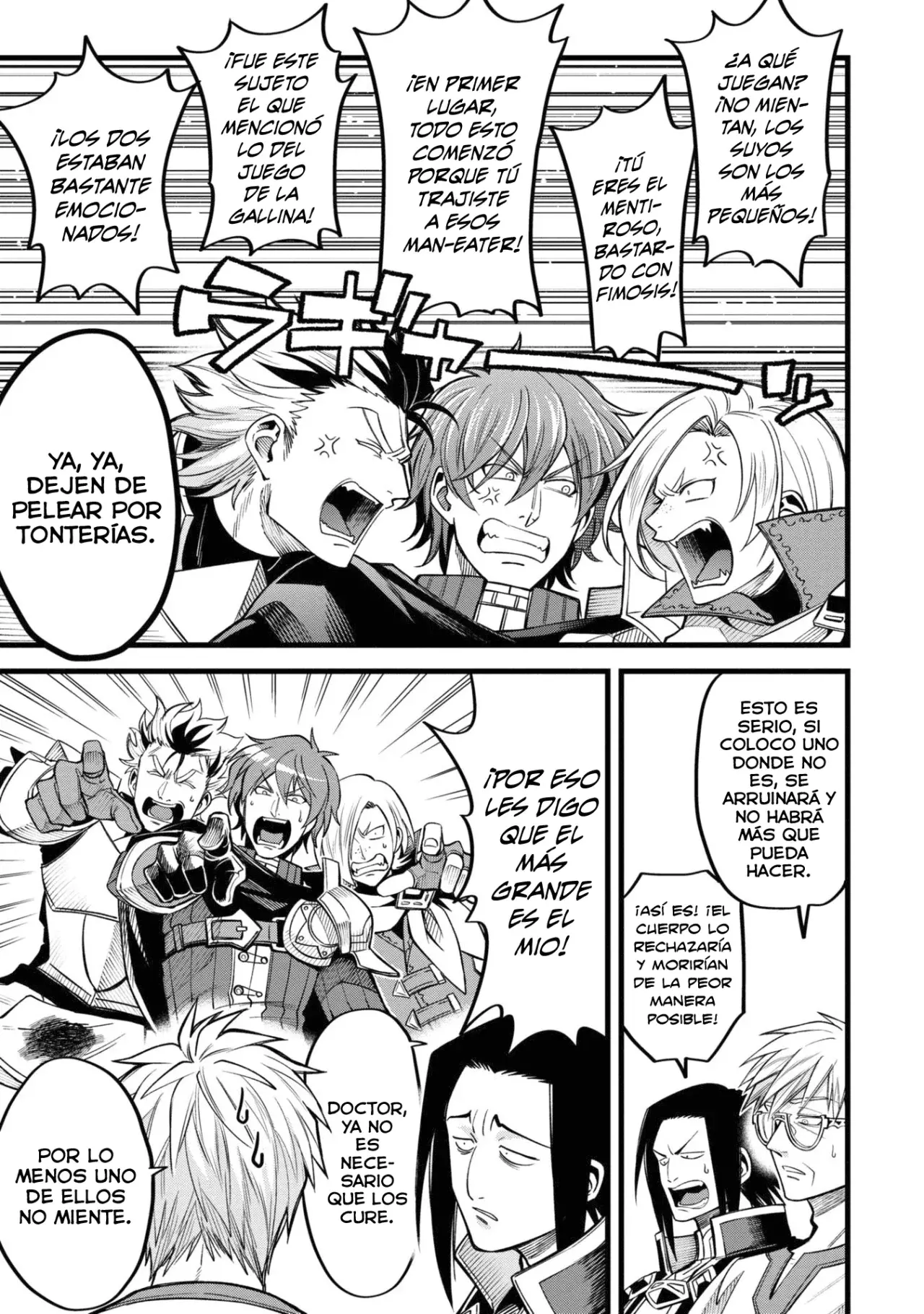 Mahoui rekusu no hentai karute Capitulo 3: Man-eater página 11