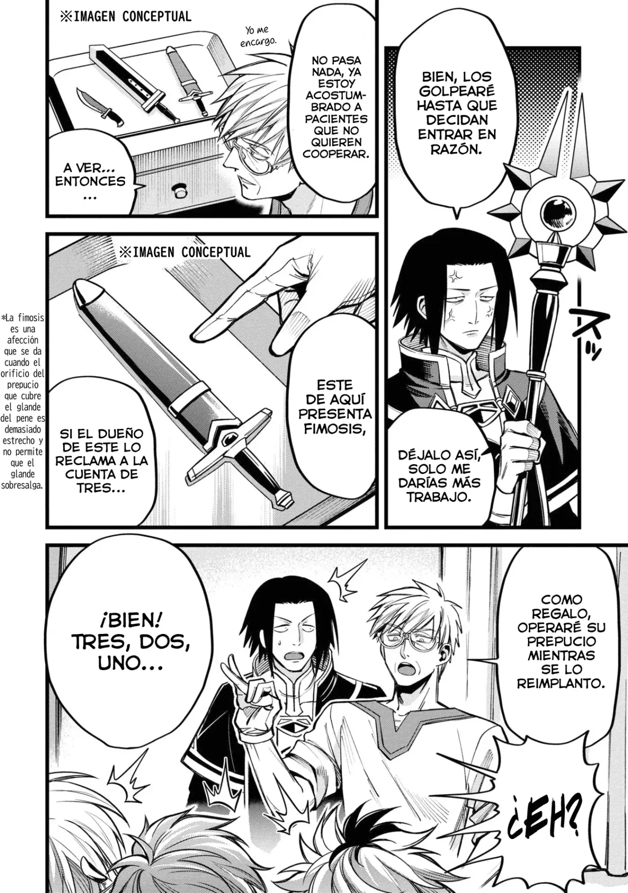 Mahoui rekusu no hentai karute Capitulo 3: Man-eater página 12