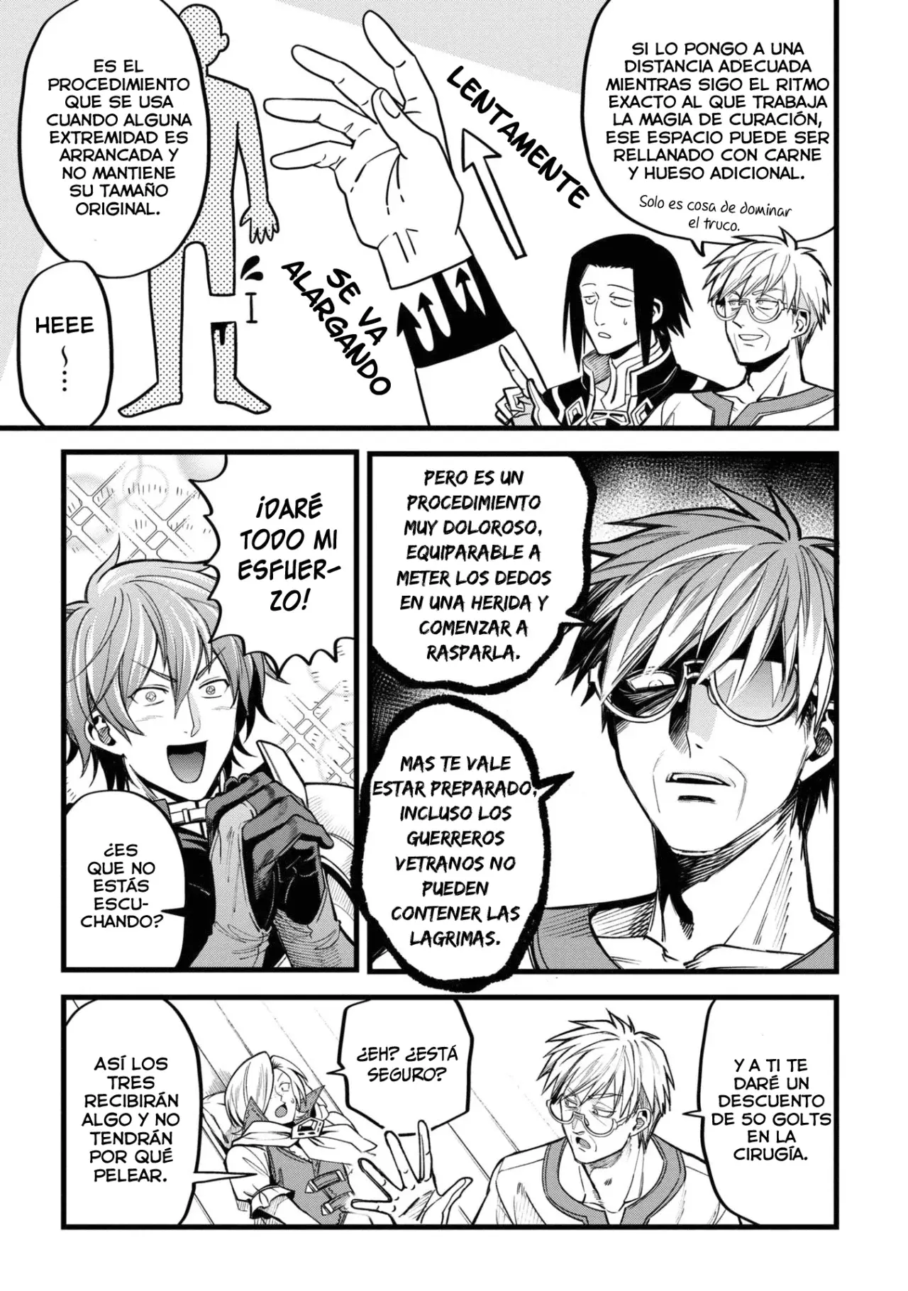 Mahoui rekusu no hentai karute Capitulo 3: Man-eater página 15