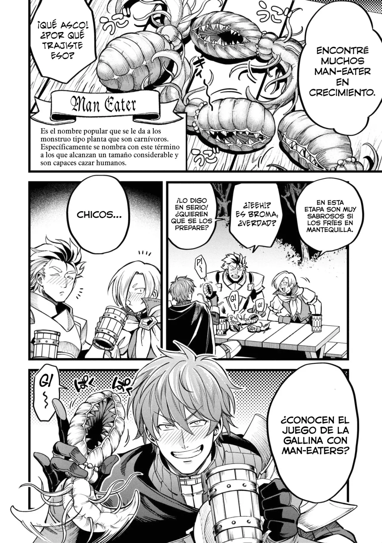 Mahoui rekusu no hentai karute Capitulo 3: Man-eater página 4