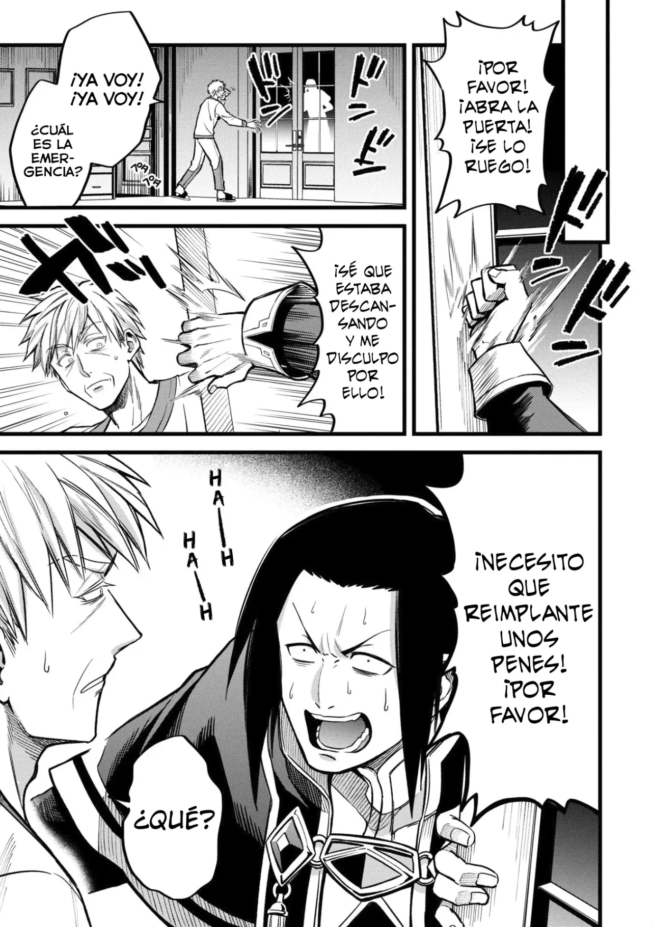 Mahoui rekusu no hentai karute Capitulo 3: Man-eater página 5