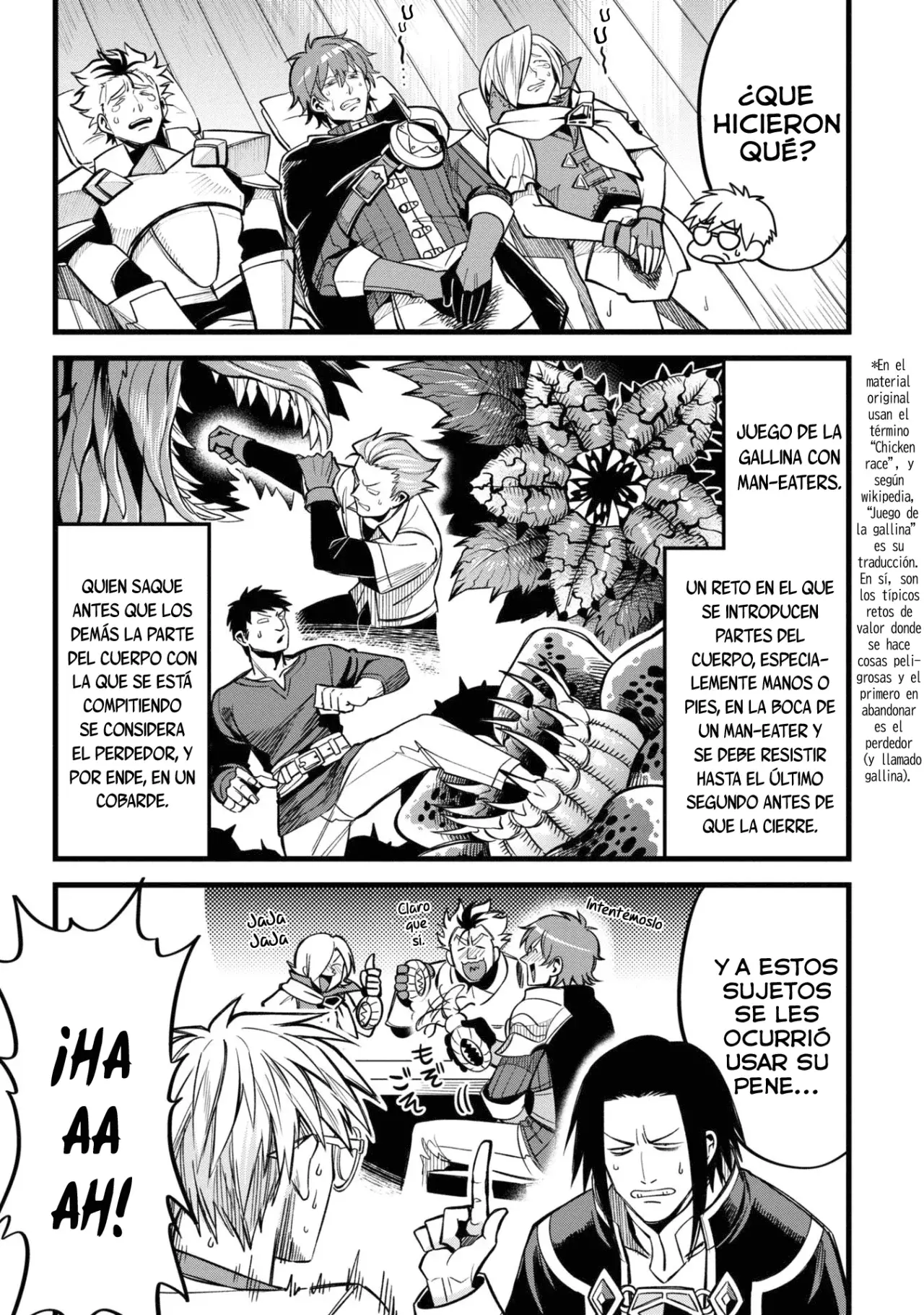 Mahoui rekusu no hentai karute Capitulo 3: Man-eater página 7