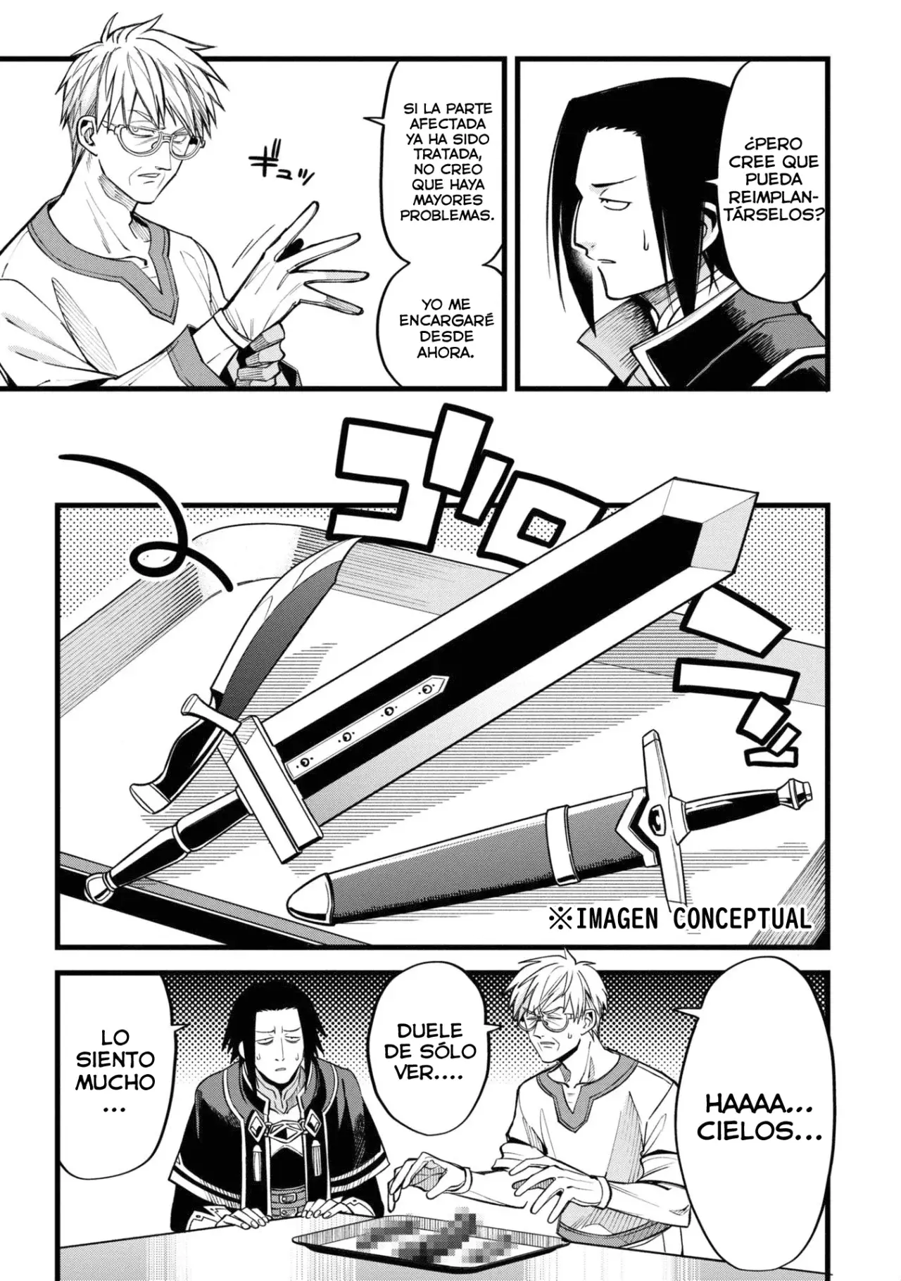 Mahoui rekusu no hentai karute Capitulo 3: Man-eater página 9