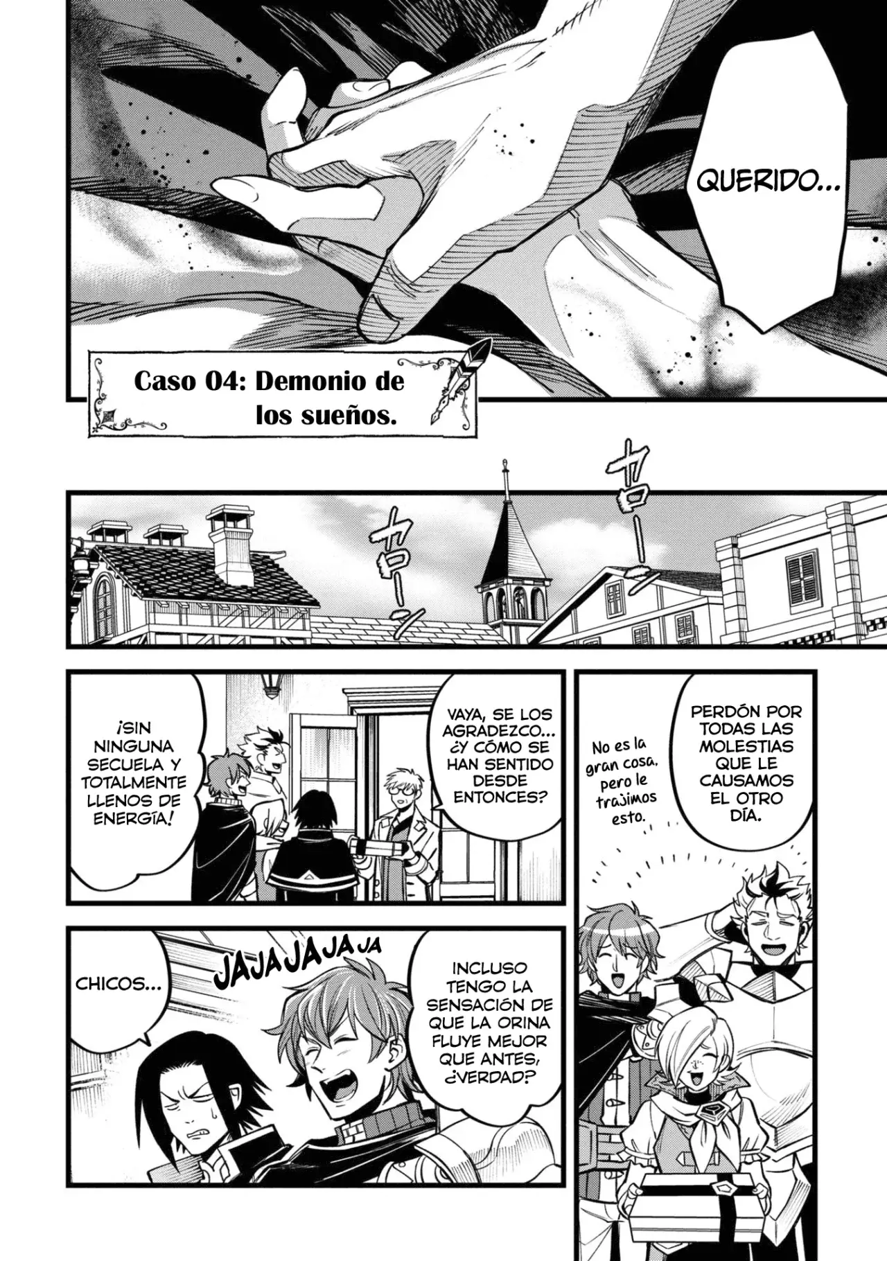 Mahoui rekusu no hentai karute Capitulo 4: Demonio de lo sueños página 4