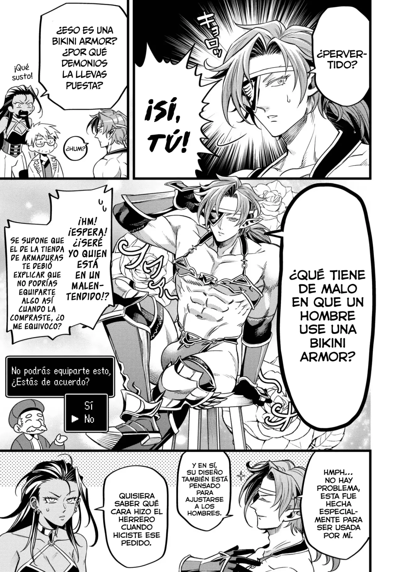 Mahoui rekusu no hentai karute Capitulo 5: Bikini Armor página 7