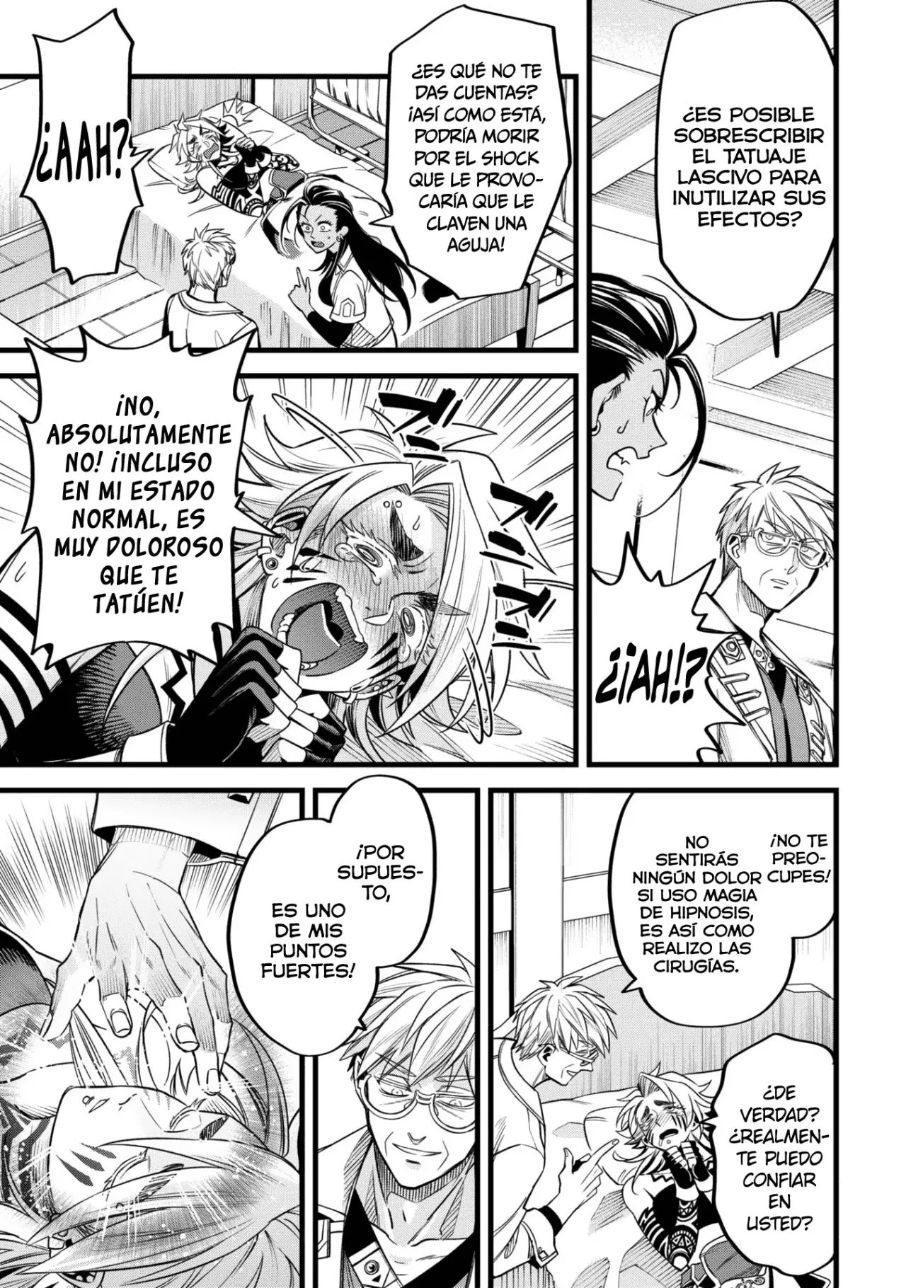 Mahoui rekusu no hentai karute Capitulo 6: Tatuaje Mágico / Tatuaje Lascivo página 17