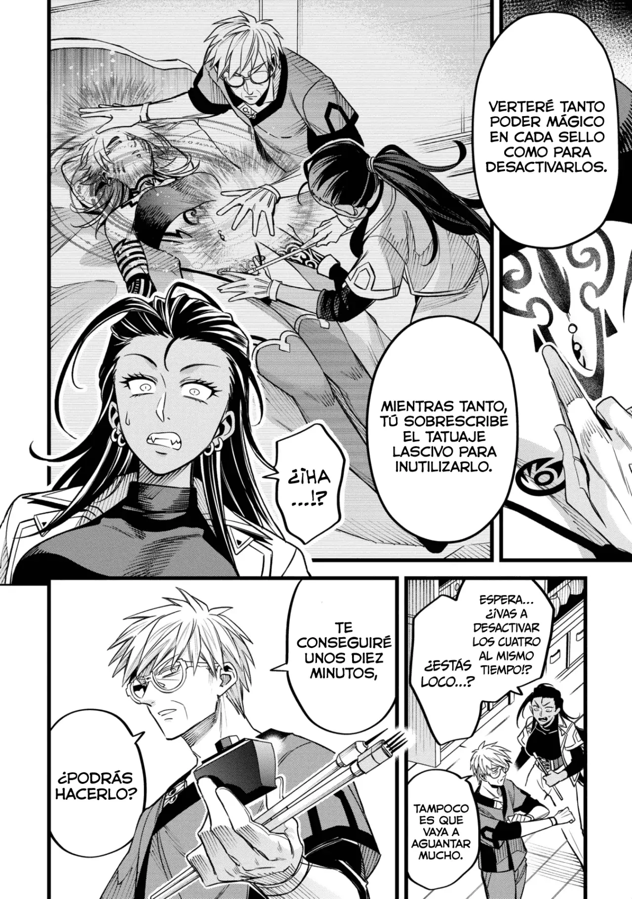 Mahoui rekusu no hentai karute Capitulo 6: Tatuaje Mágico / Tatuaje Lascivo página 20