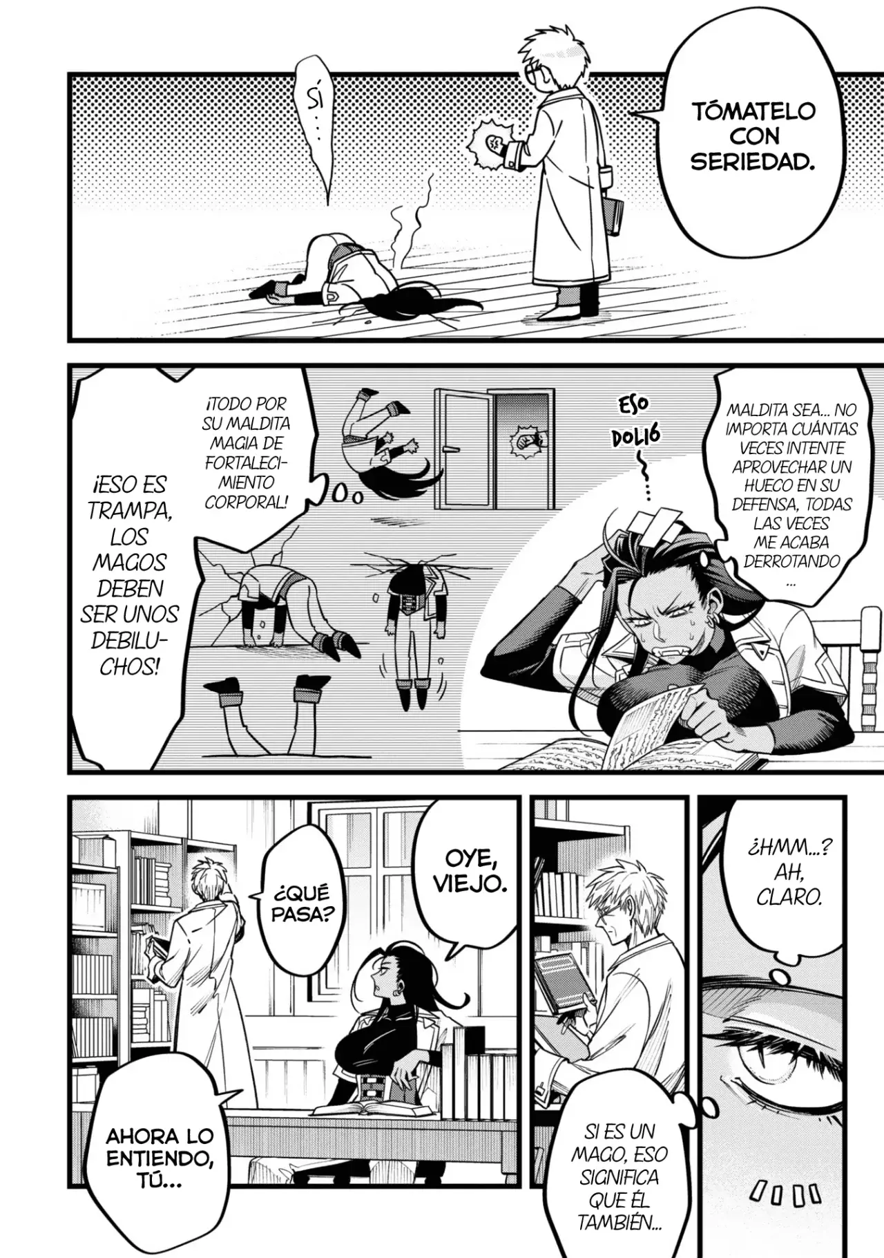 Mahoui rekusu no hentai karute Capitulo 6: Tatuaje Mágico / Tatuaje Lascivo página 4