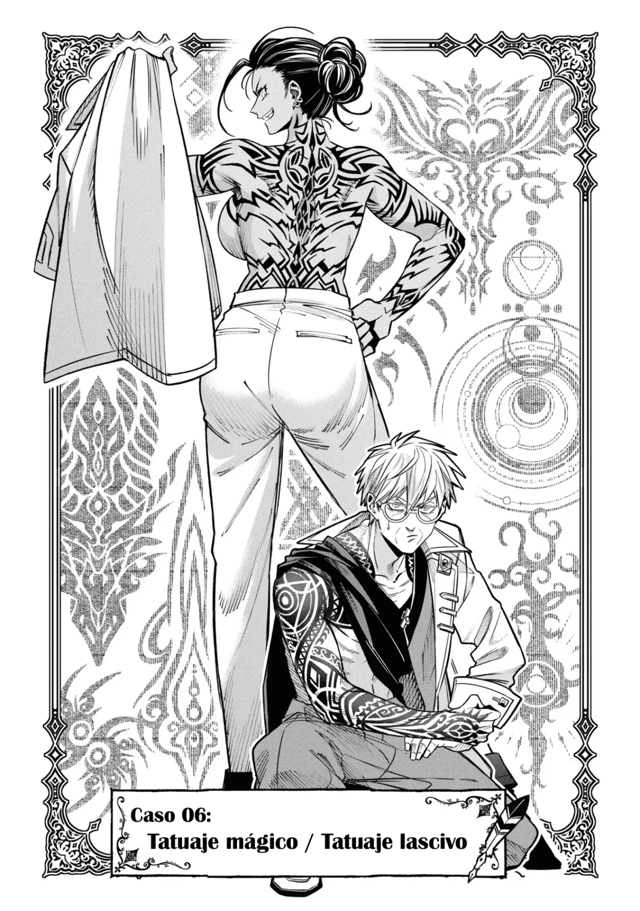 Mahoui rekusu no hentai karute Capitulo 6: Tatuaje Mágico / Tatuaje Lascivo página 6