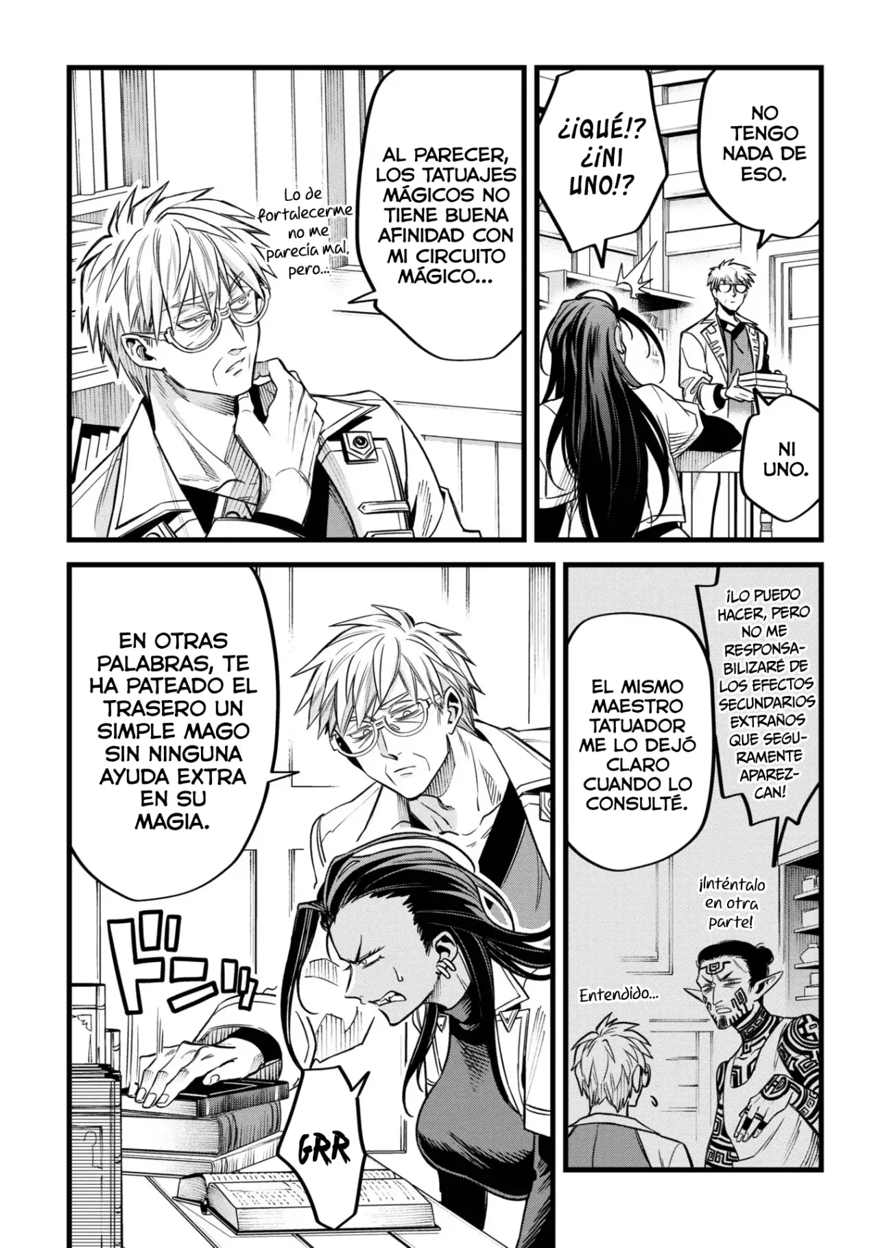 Mahoui rekusu no hentai karute Capitulo 6: Tatuaje Mágico / Tatuaje Lascivo página 8