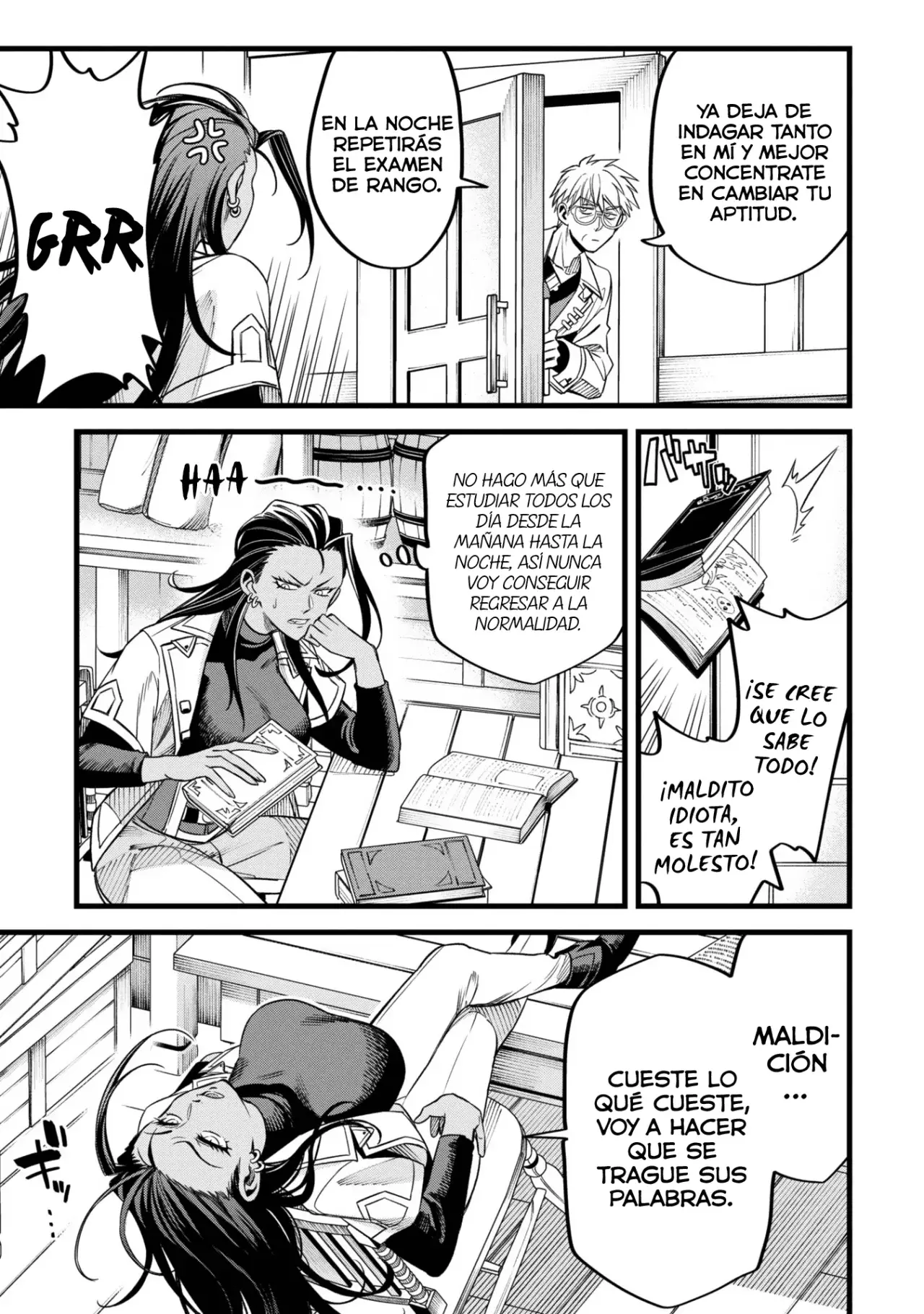 Mahoui rekusu no hentai karute Capitulo 6: Tatuaje Mágico / Tatuaje Lascivo página 9