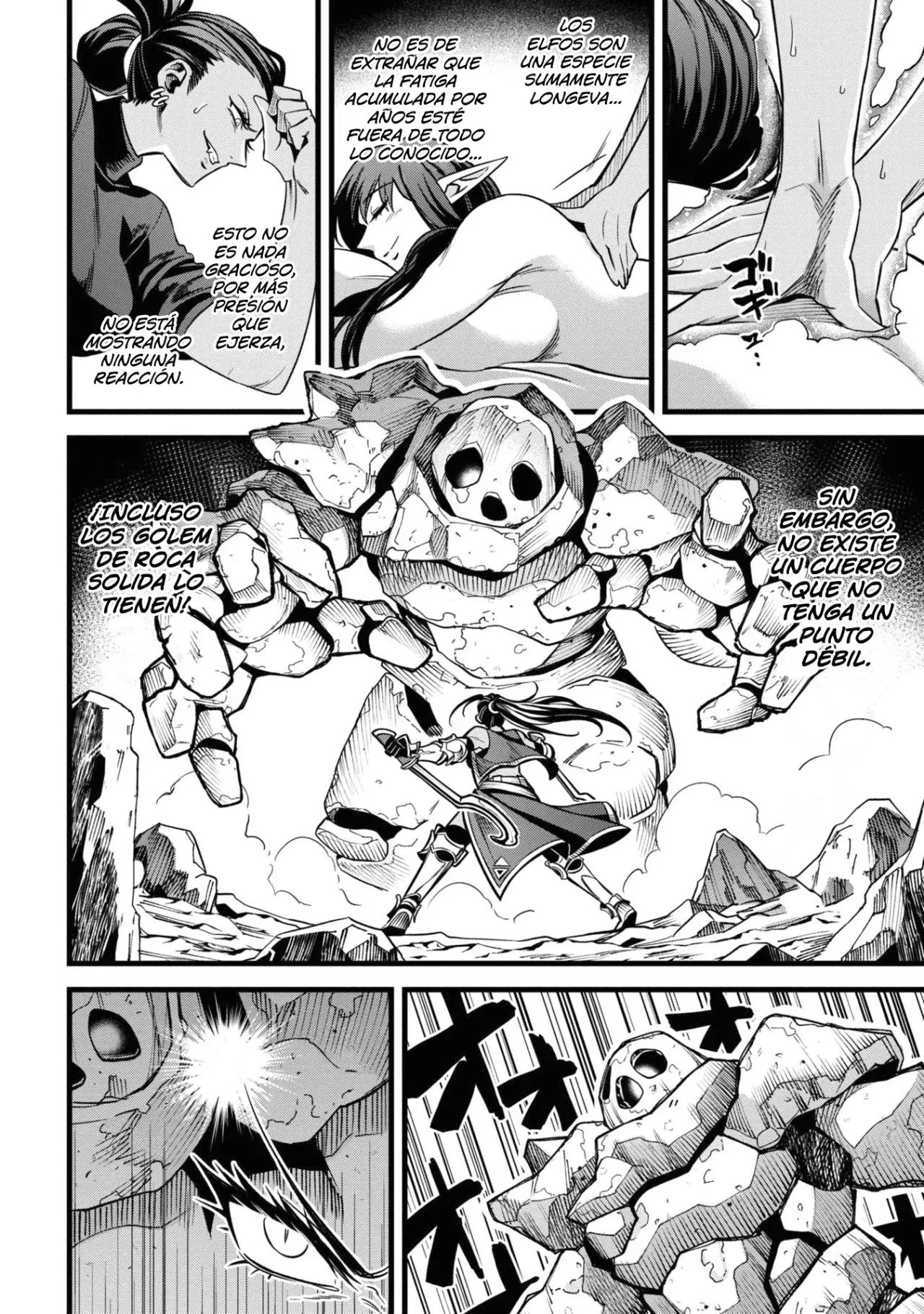Mahoui rekusu no hentai karute Capitulo 7: Elfos, los seres del bosque página 14