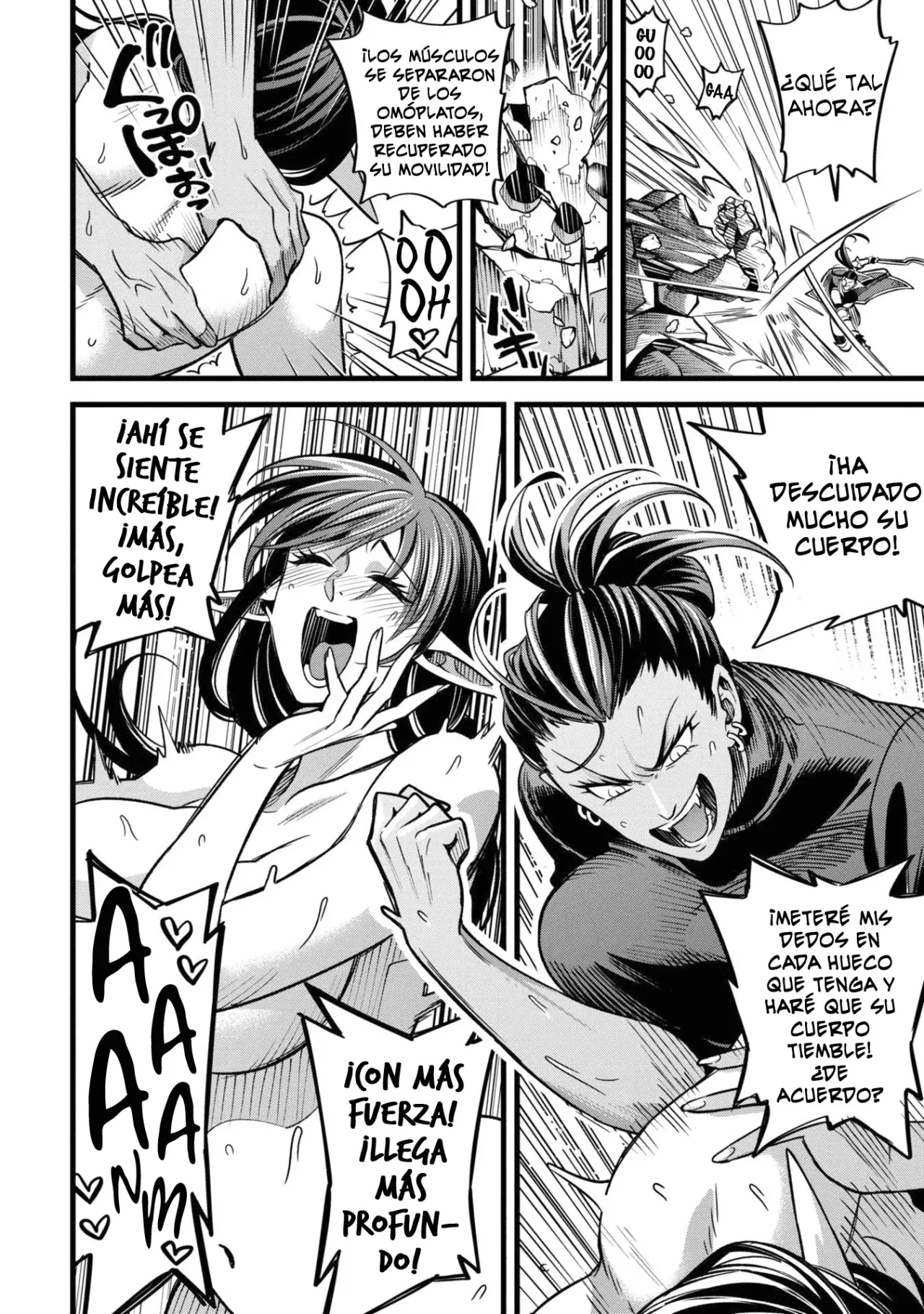 Mahoui rekusu no hentai karute Capitulo 7: Elfos, los seres del bosque página 16
