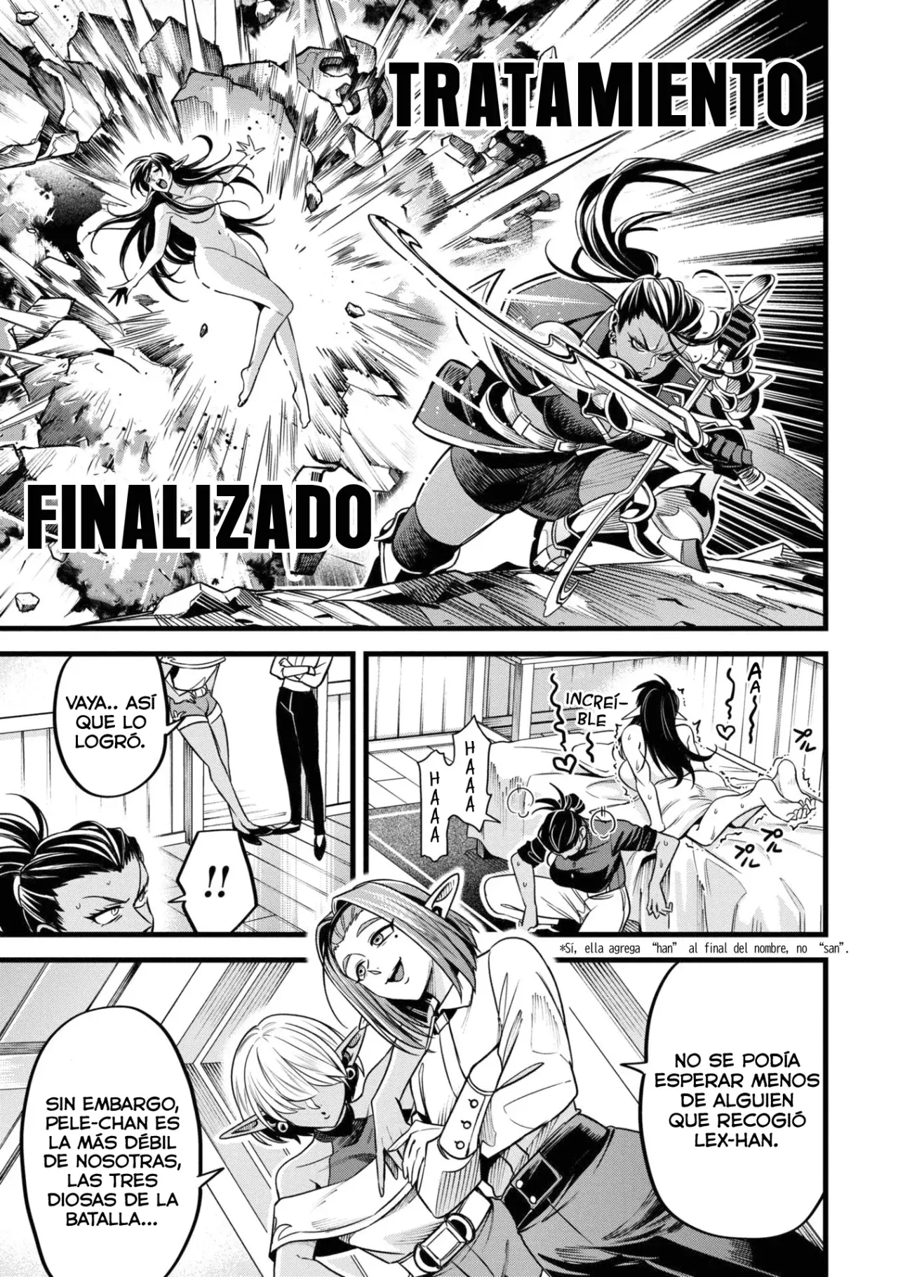 Mahoui rekusu no hentai karute Capitulo 7: Elfos, los seres del bosque página 17
