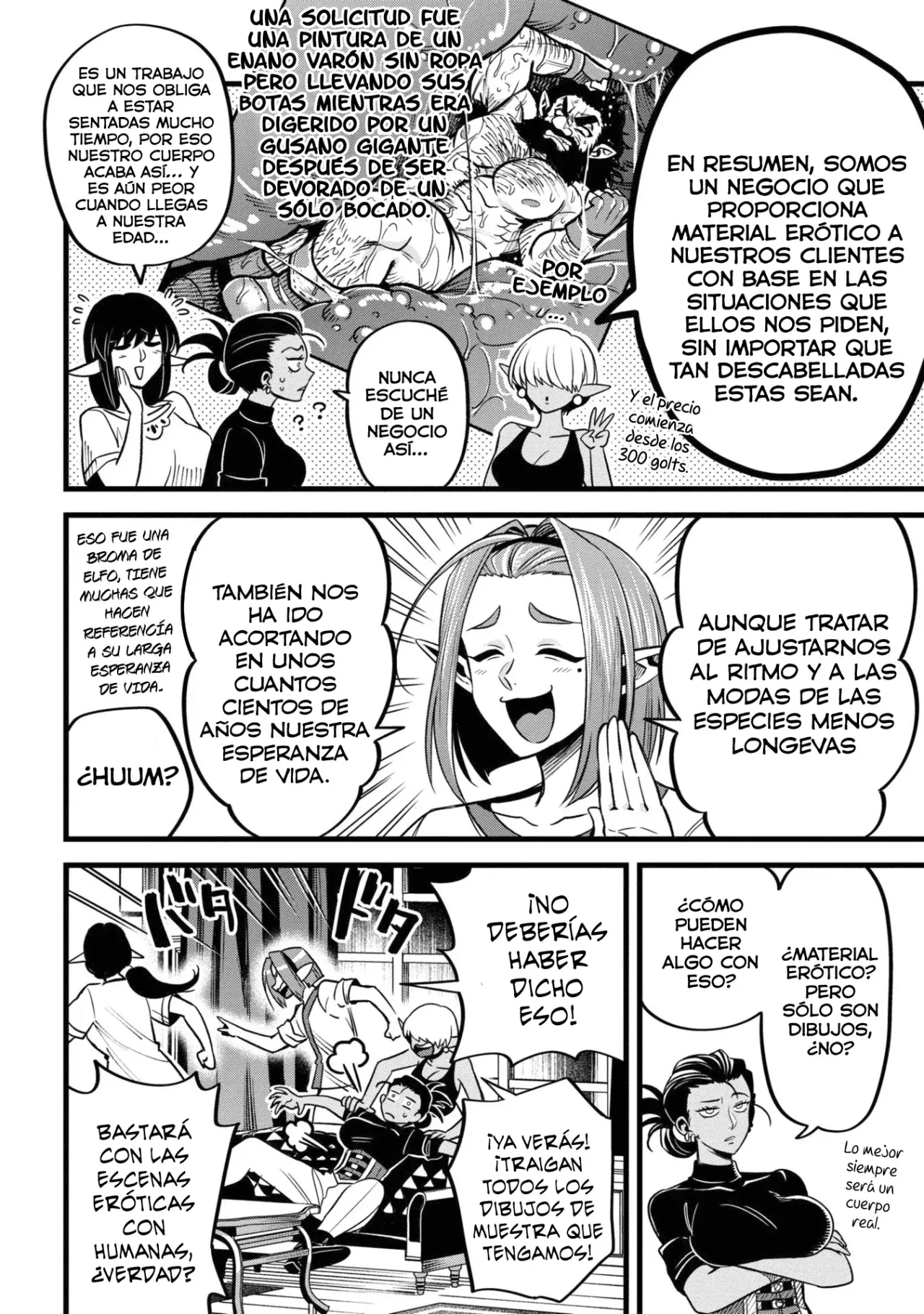 Mahoui rekusu no hentai karute Capitulo 7: Elfos, los seres del bosque página 22