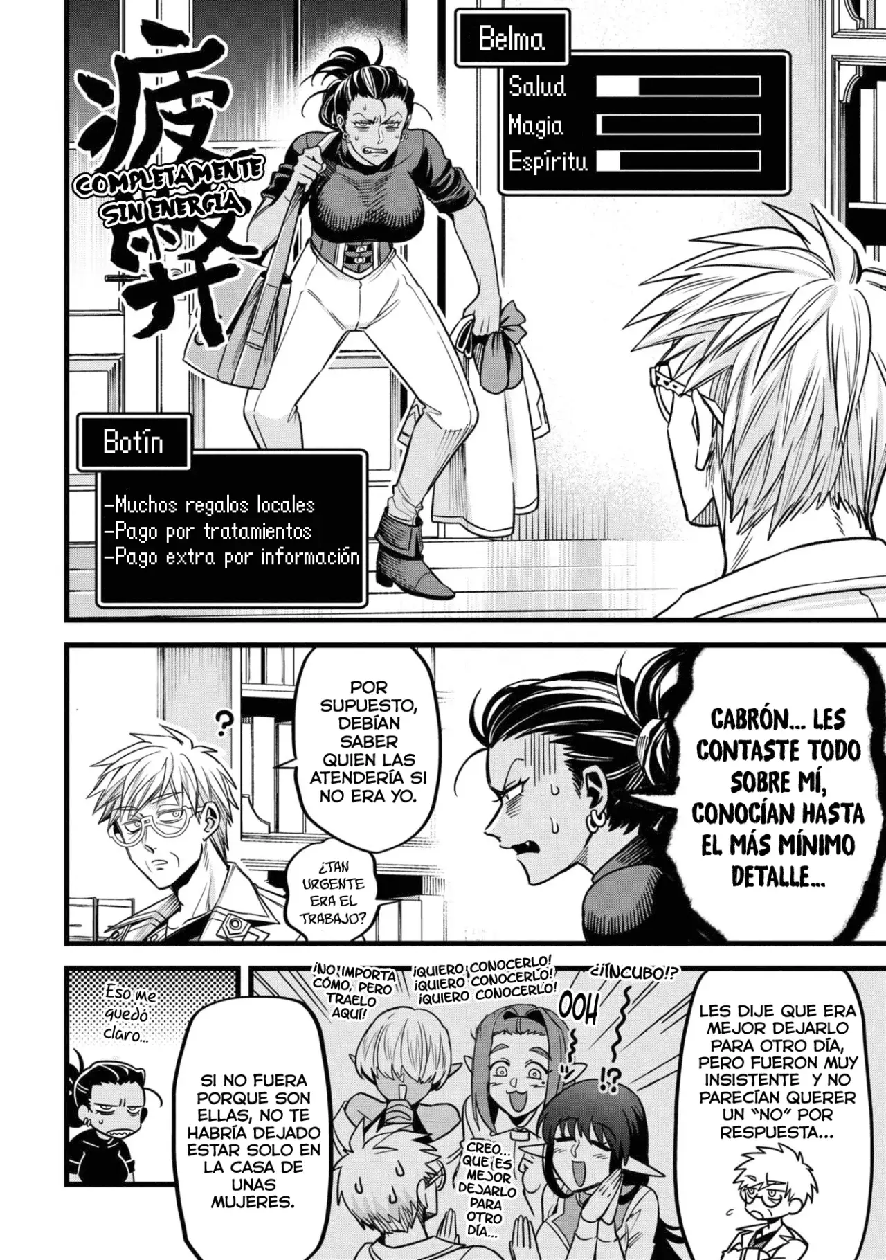 Mahoui rekusu no hentai karute Capitulo 7: Elfos, los seres del bosque página 26