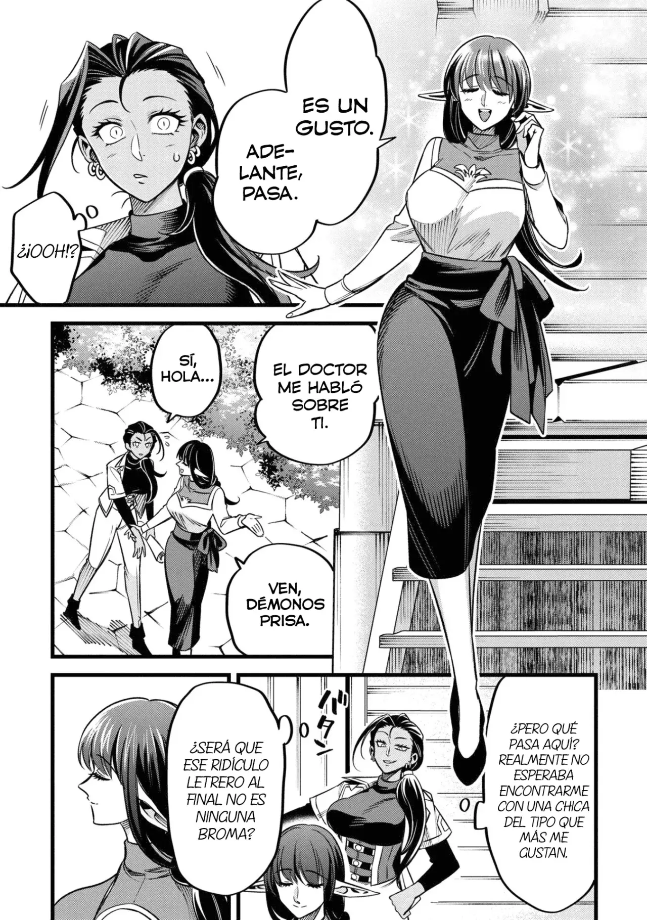 Mahoui rekusu no hentai karute Capitulo 7: Elfos, los seres del bosque página 5