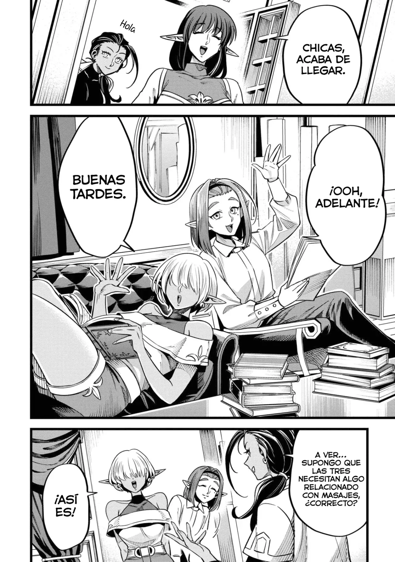 Mahoui rekusu no hentai karute Capitulo 7: Elfos, los seres del bosque página 6