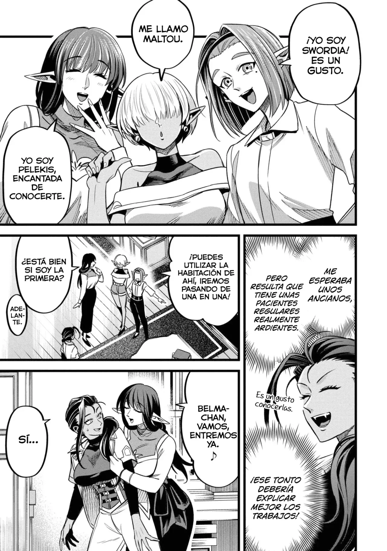Mahoui rekusu no hentai karute Capitulo 7: Elfos, los seres del bosque página 7