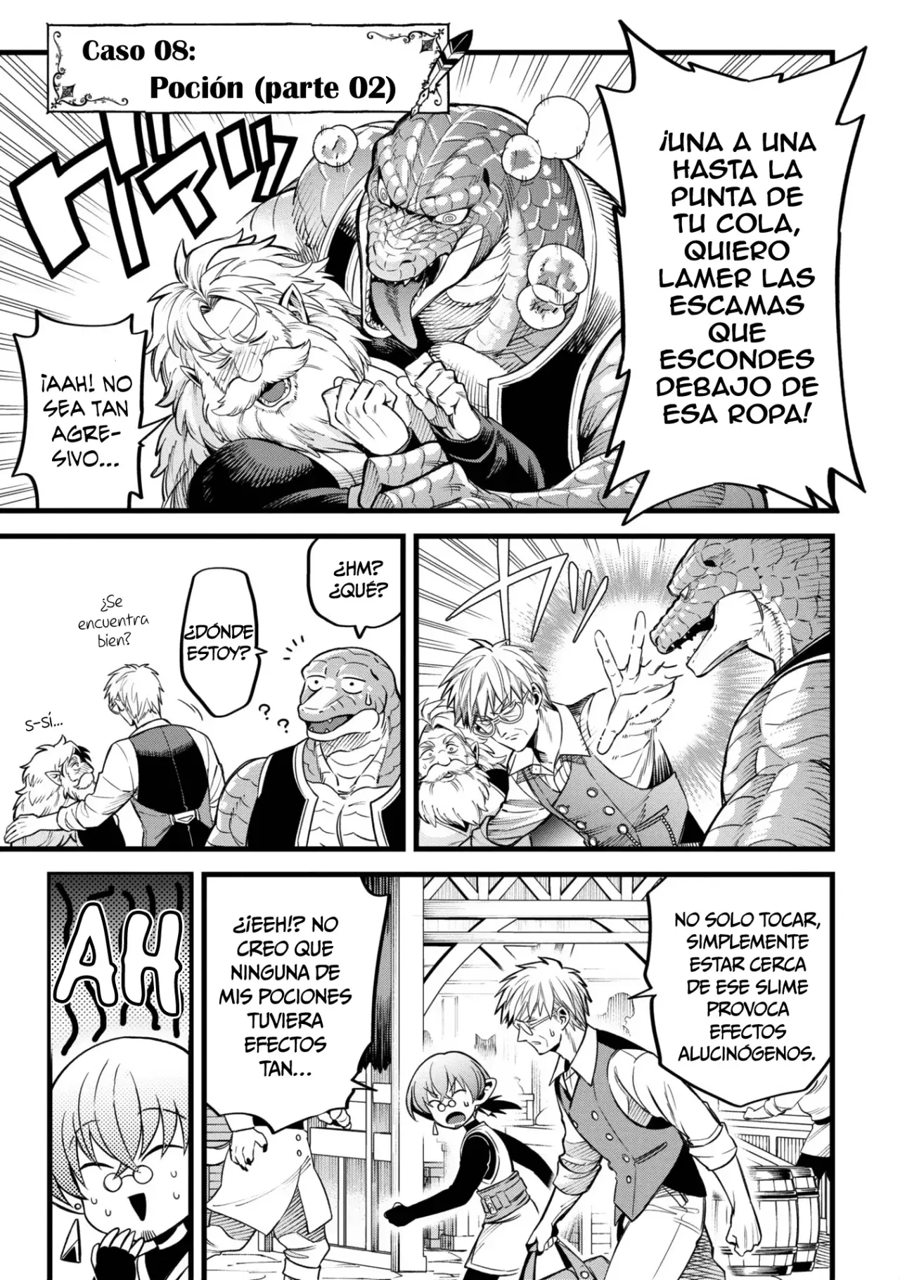 Mahoui rekusu no hentai karute Capitulo 8.5: Poción (parte 02) página 3