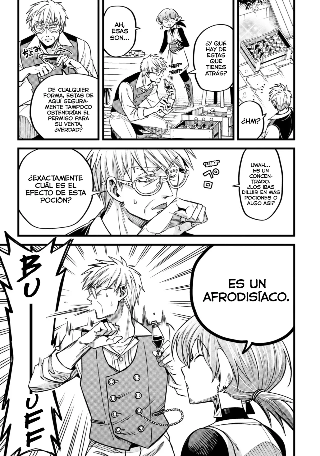 Mahoui rekusu no hentai karute Capitulo 8: Poción (parte 01) página 15